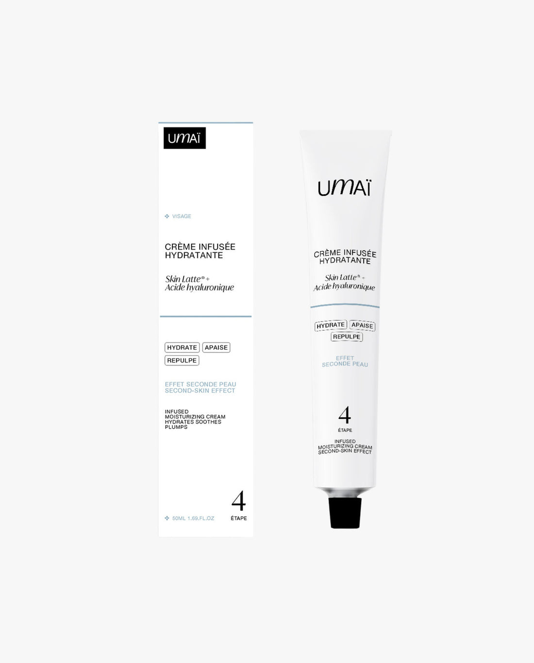 Crème visage infusée hydratante naturelle