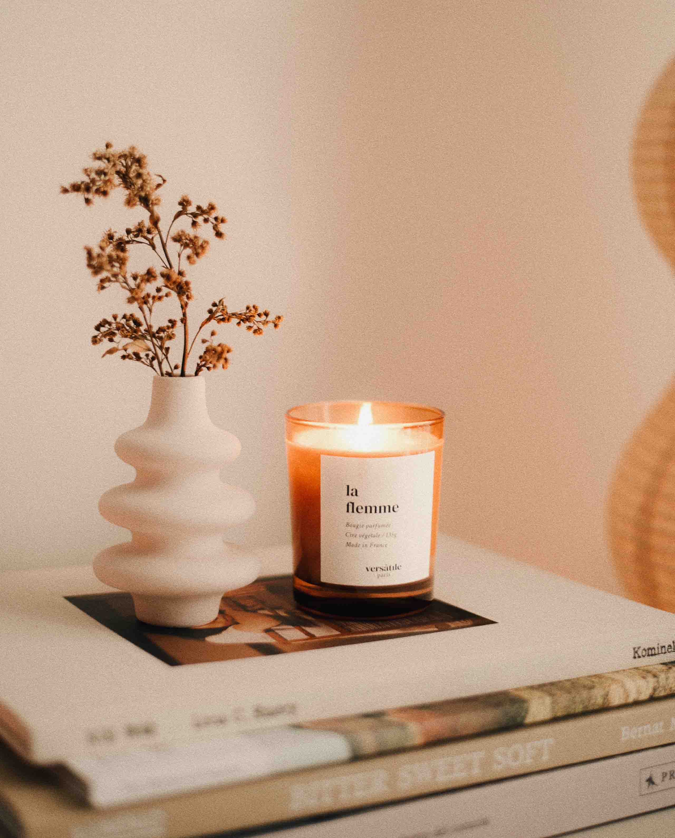 marché commun bougie parfumée naturelle la flemme versatile paris