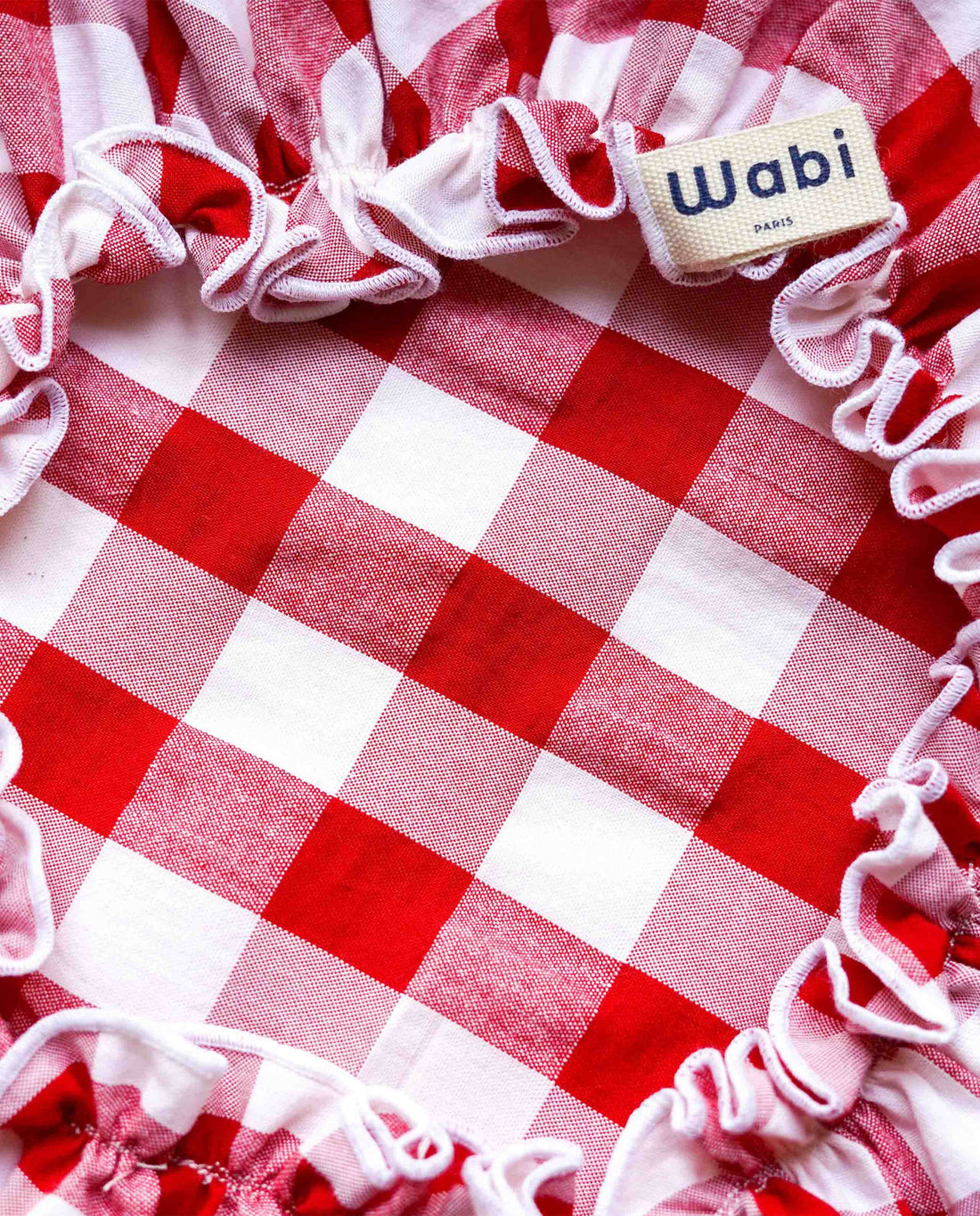 Charlotte alimentaire XL vichy confiture wabi paris