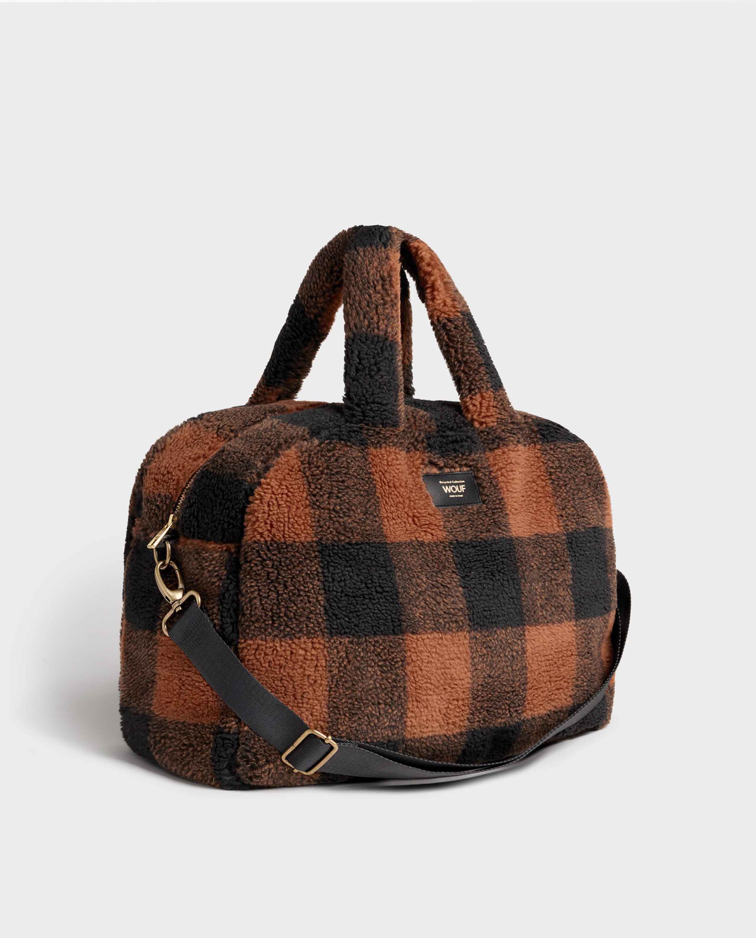 Marché Commun Wouf Sac Weekend Brownie