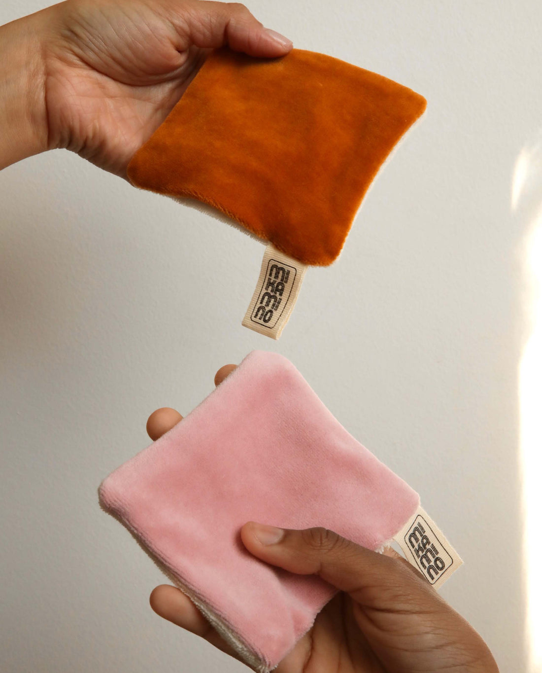 marché commun mikamino carré démaquillant nettoyant zéro-déchet coton biologique fabriqué en France