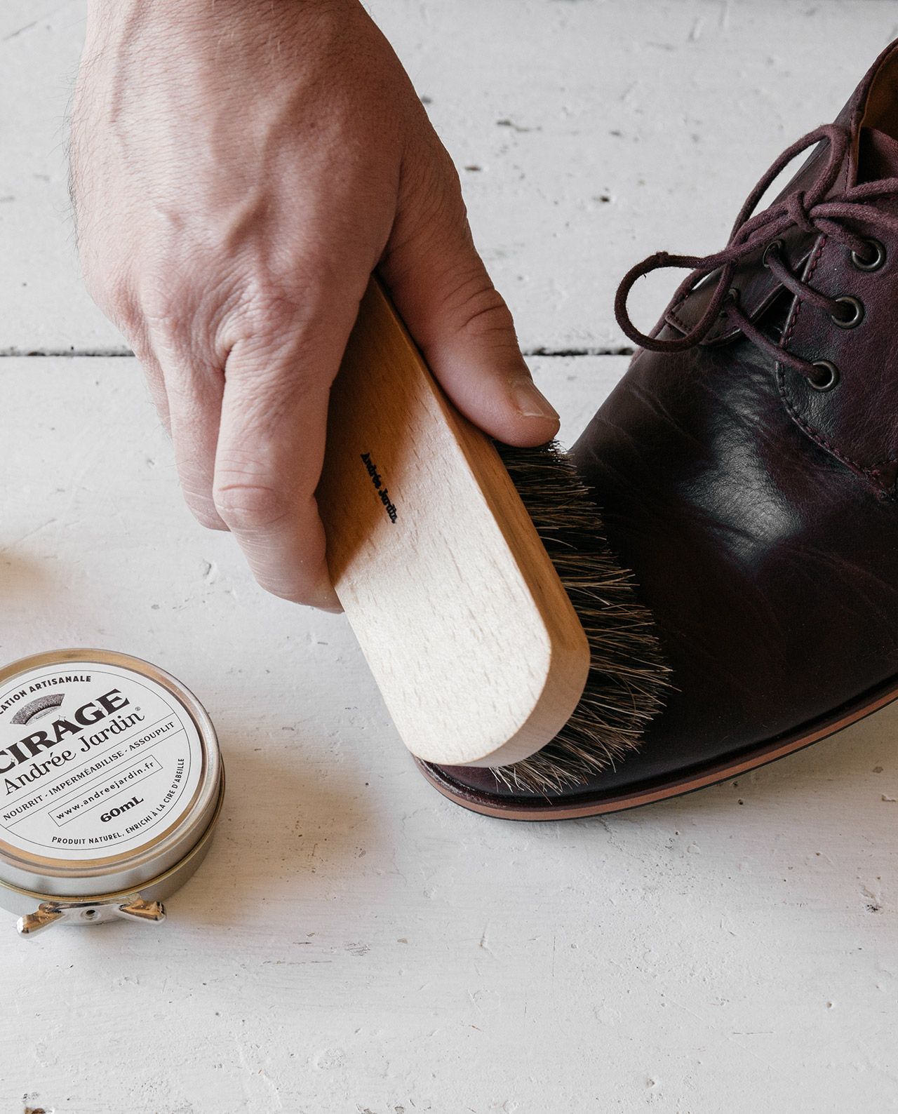 Coffret cirage à chaussures