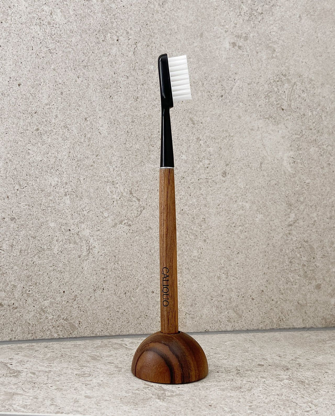 marché commun caliquo support brosse à dents écologique bois fabriqué en France