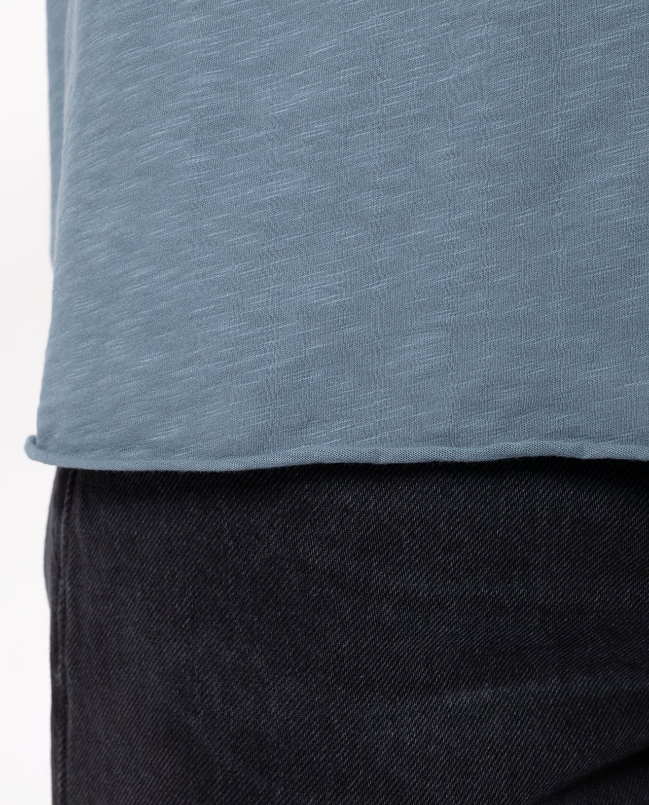 marché commun nudie jeans t-shirt jersey coton biologique bleu jean naturel éthique éco-responsable homme manches courtes