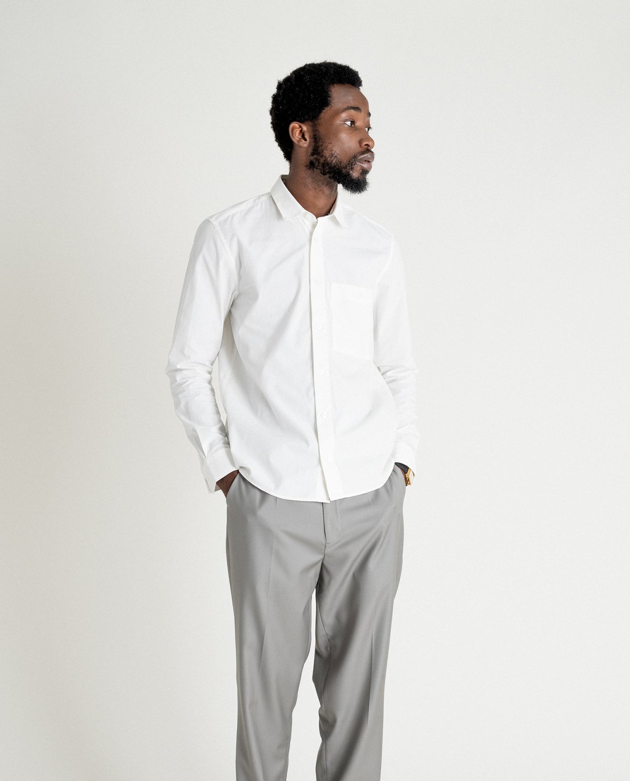 marché commun noyoco chemise blanche homme curtis coton upcyclé éco-responsable