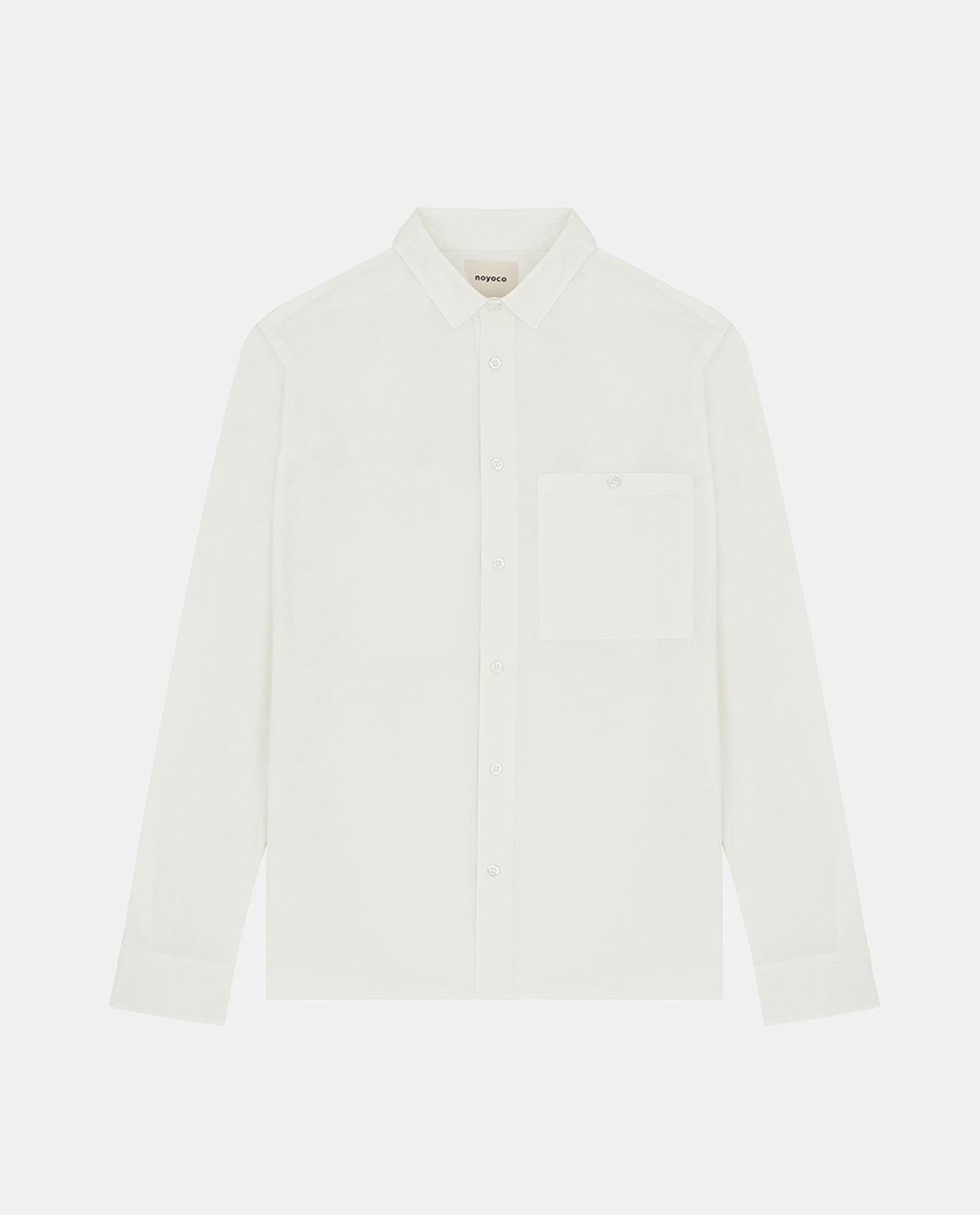 marché commun noyoco chemise blanche homme curtis coton upcyclé éco-responsable