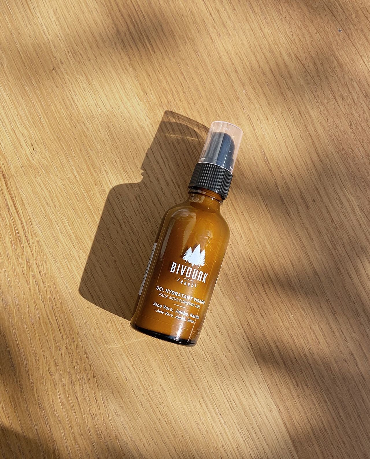 marché commun bivouak gel crème hydratant visage homme naturel biologique fabriqué en France