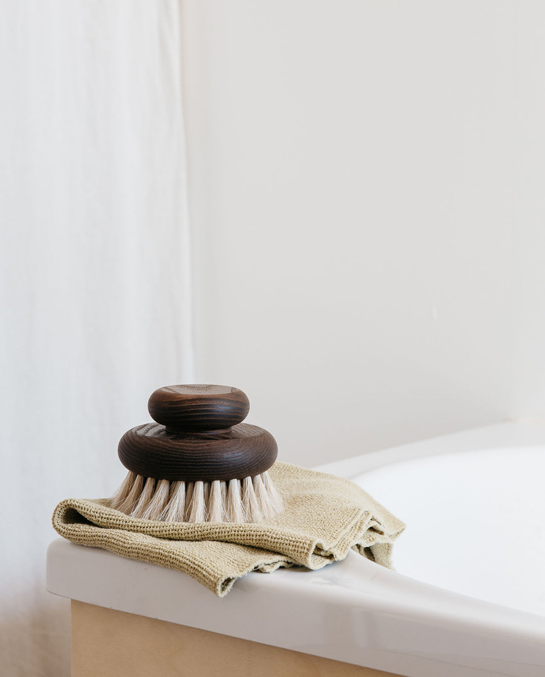 Brosse pour le corps en bois