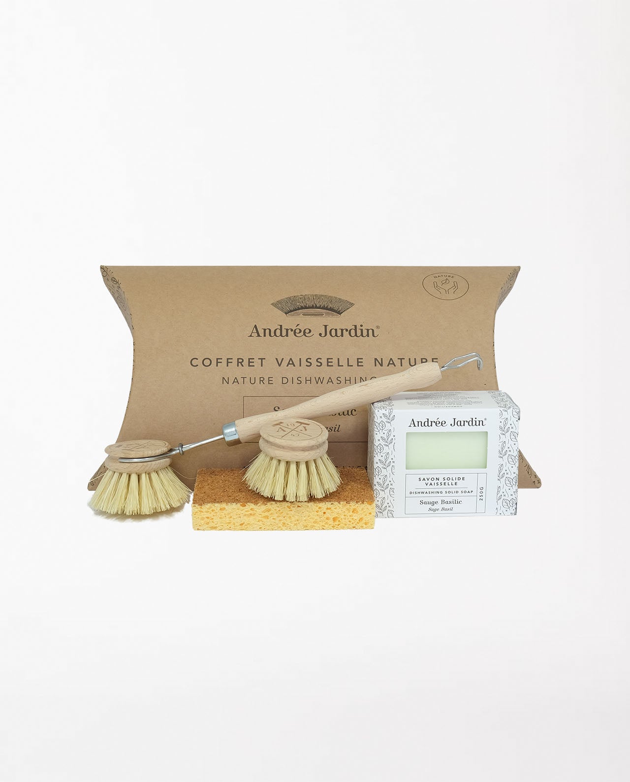 marché commun andrée jardin kit vaisselle zéro-déchet naturel sauge basilic