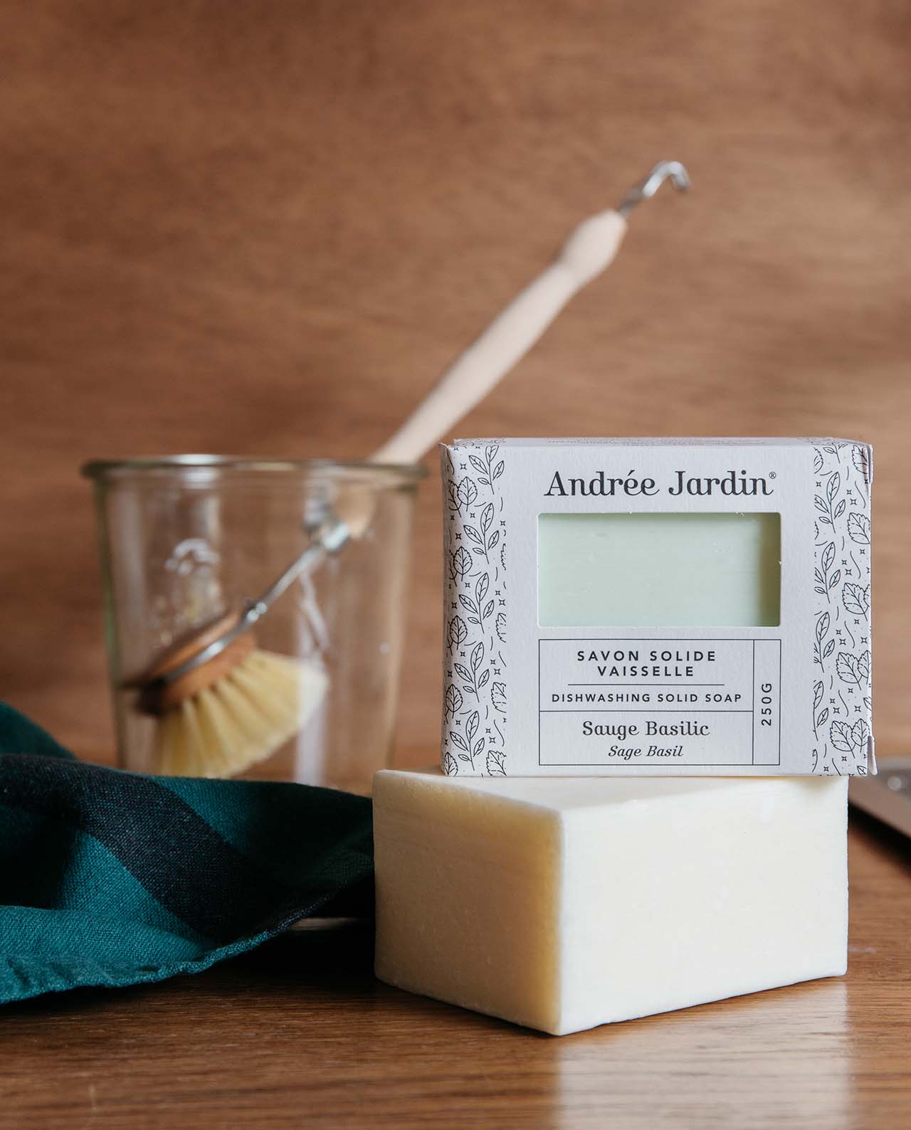 Produit vaisselle solide Sauge Basilic 250g