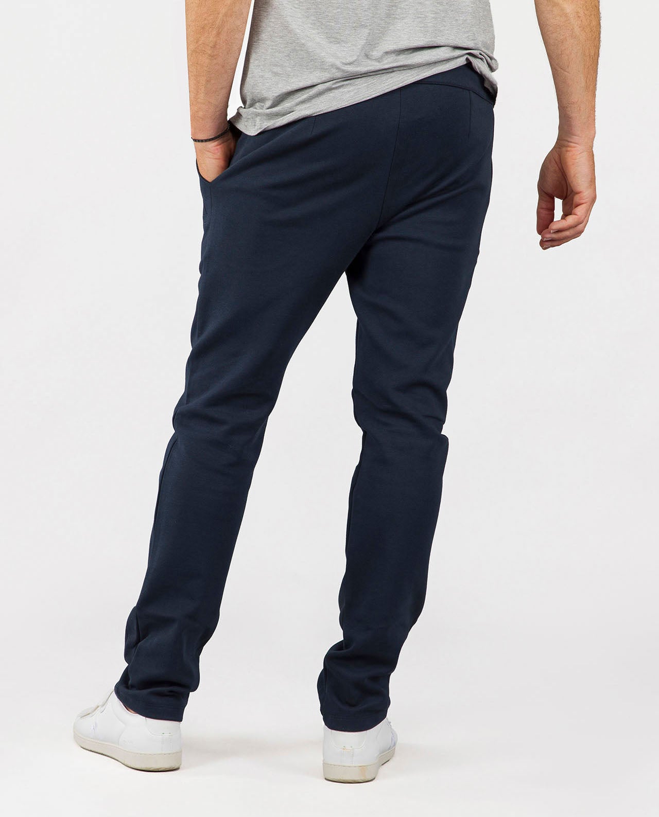 marché commun apnée swimwear pantalon jogging loungewear homme coton biologique éco-responsable bleu marine