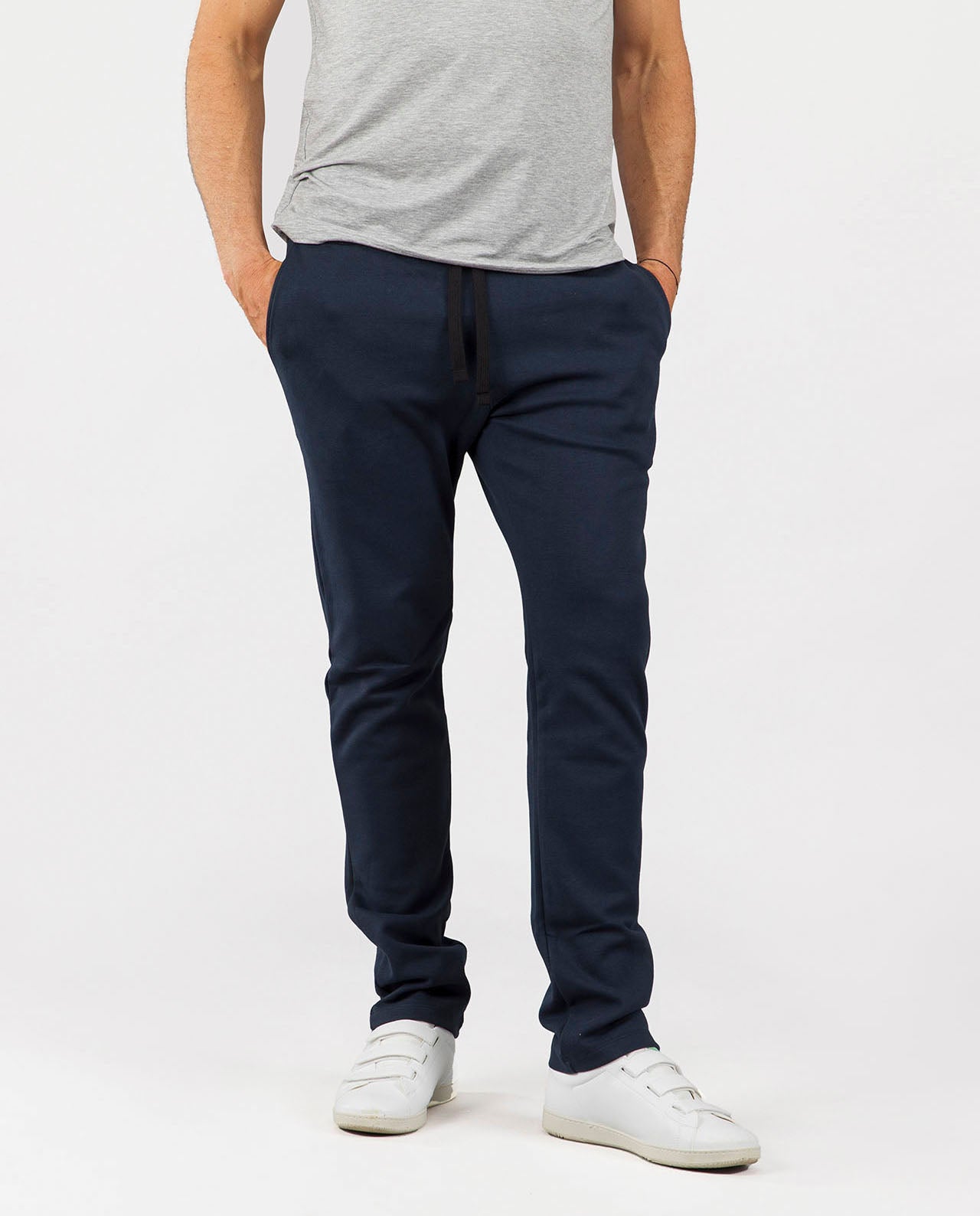 marché commun apnée swimwear pantalon jogging loungewear homme coton biologique éco-responsable bleu marine