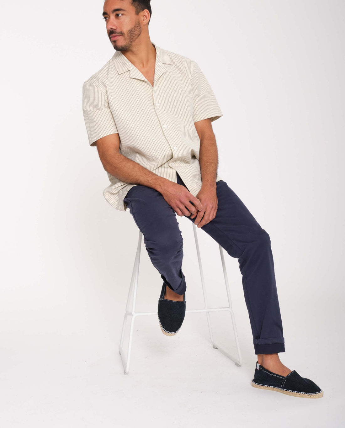 Pantalon chino en coton bio