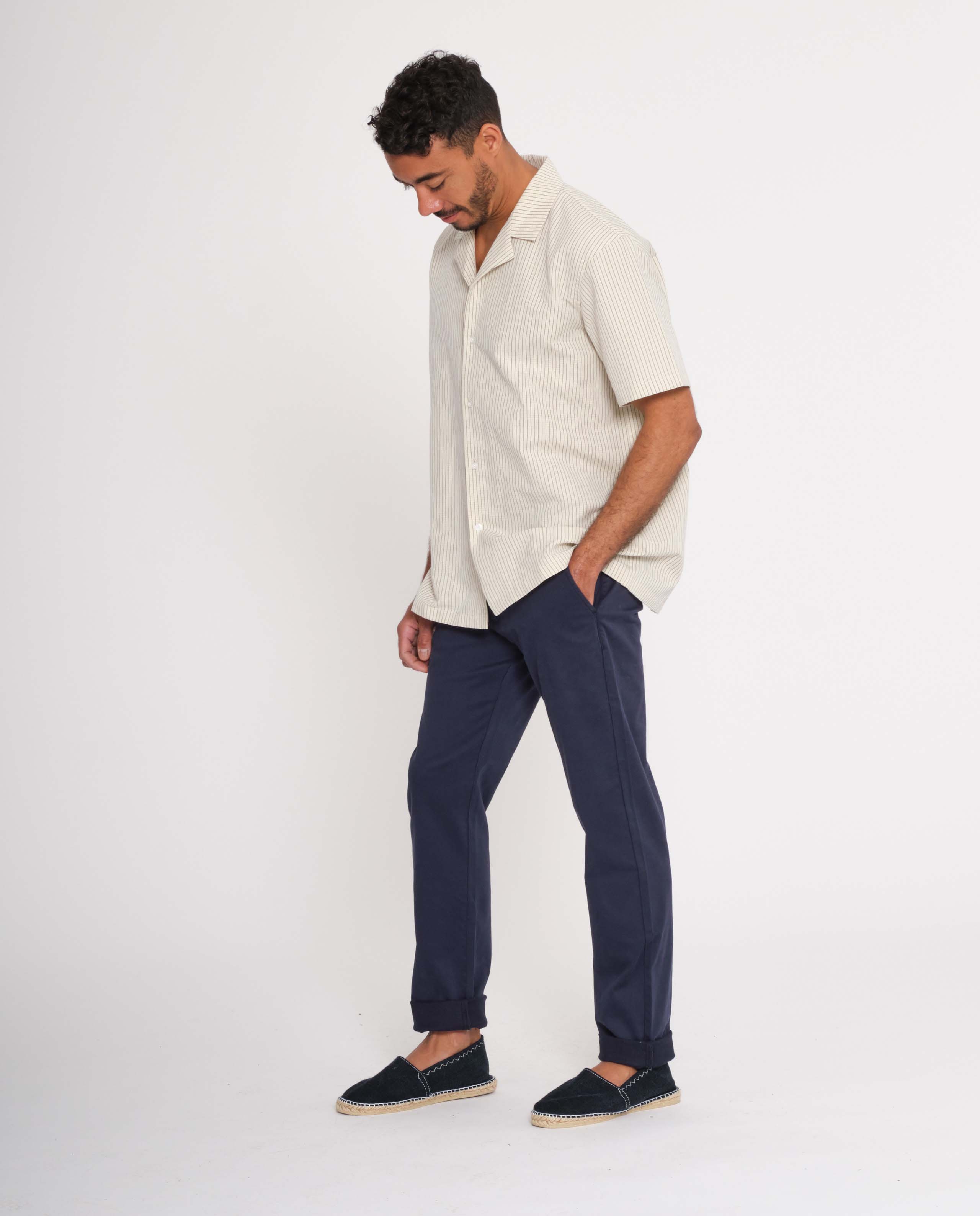 Pantalon chino en coton bio