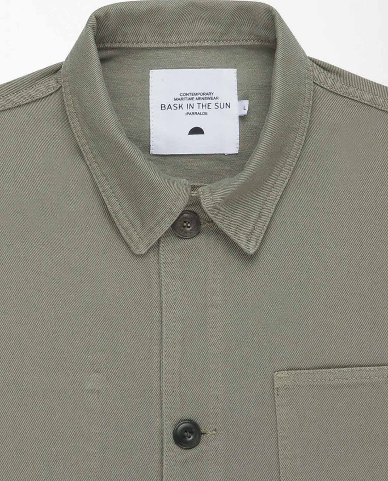 marché commun bask in the sun veste de travail coton biologique fabriquée au Portugal 2