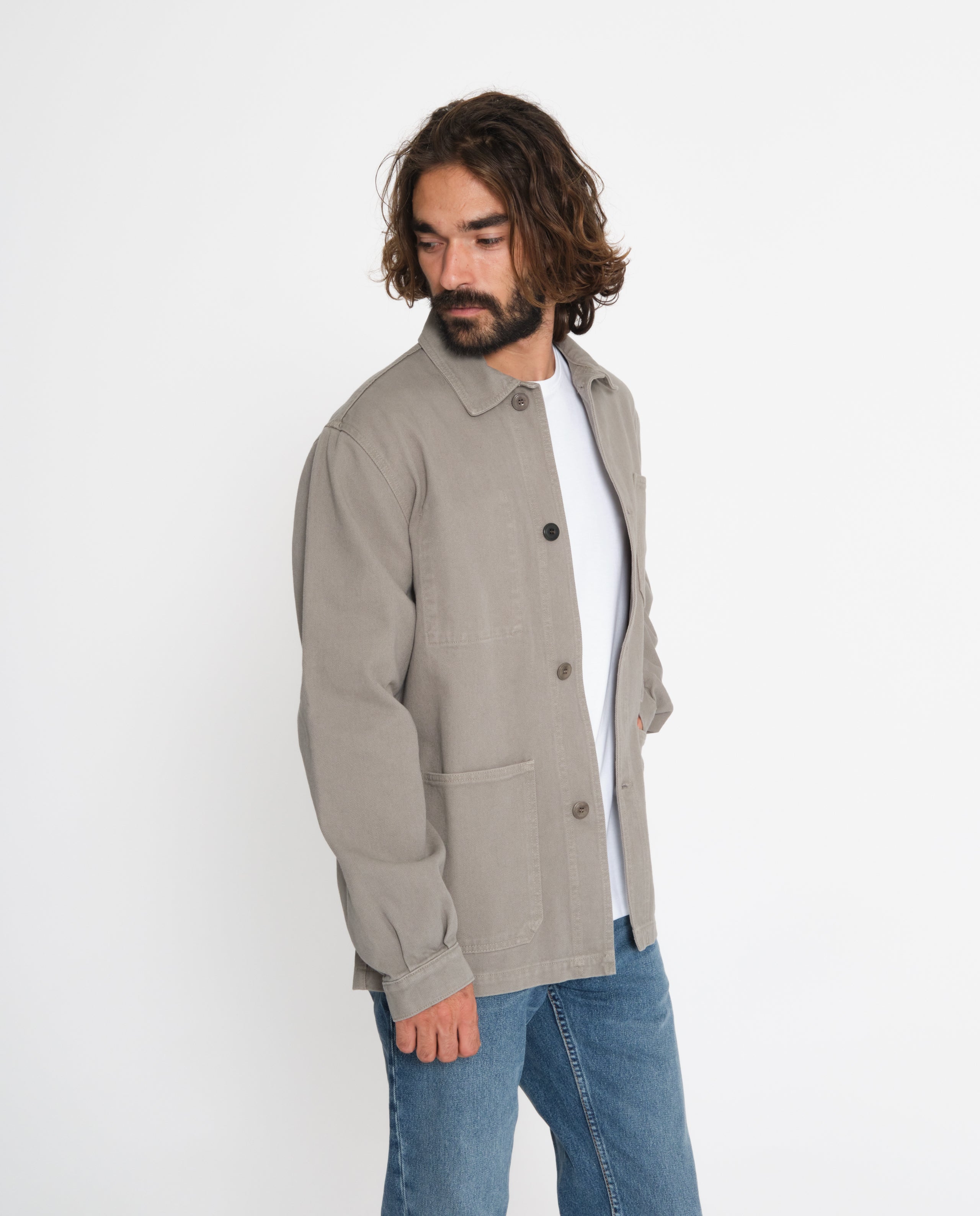 marché commun bask in the sun veste de travail coton biologique fabriquée au Portugal