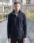 marché commun cabane pull camioneur laine mérinos extra fine homme éthique fabriqué en france bleu marine