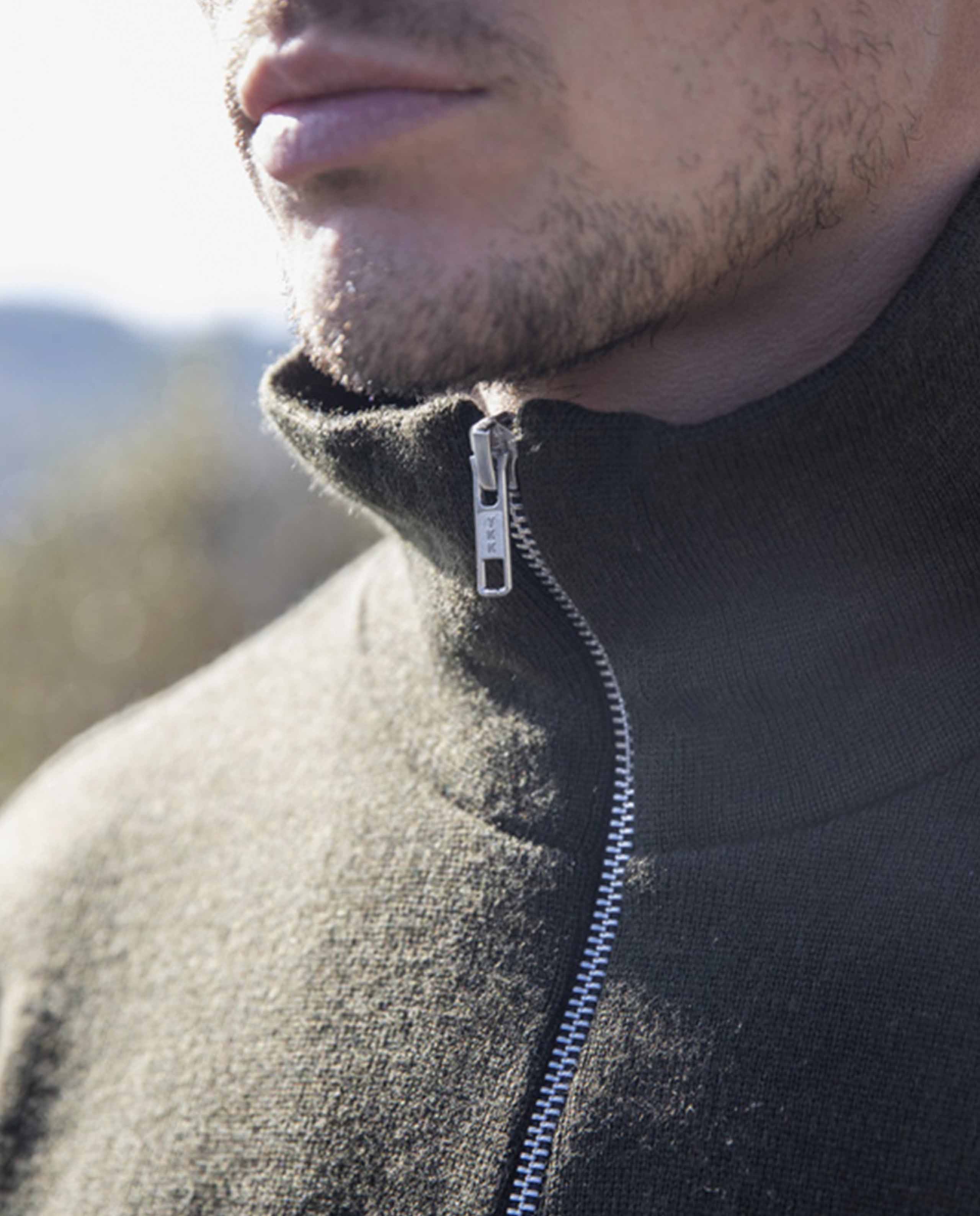 marché commun cabane pull camioneur laine mérinos extra fine homme éthique fabriqué en france kaki