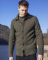 marché commun cabane surchemise laine mérinos vert kaki homme fabriquée en France