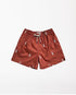 marché commun calanque swimwear maillot de bain homme polyester recyclé brodé éco-responsable éthique rouge brique cigales