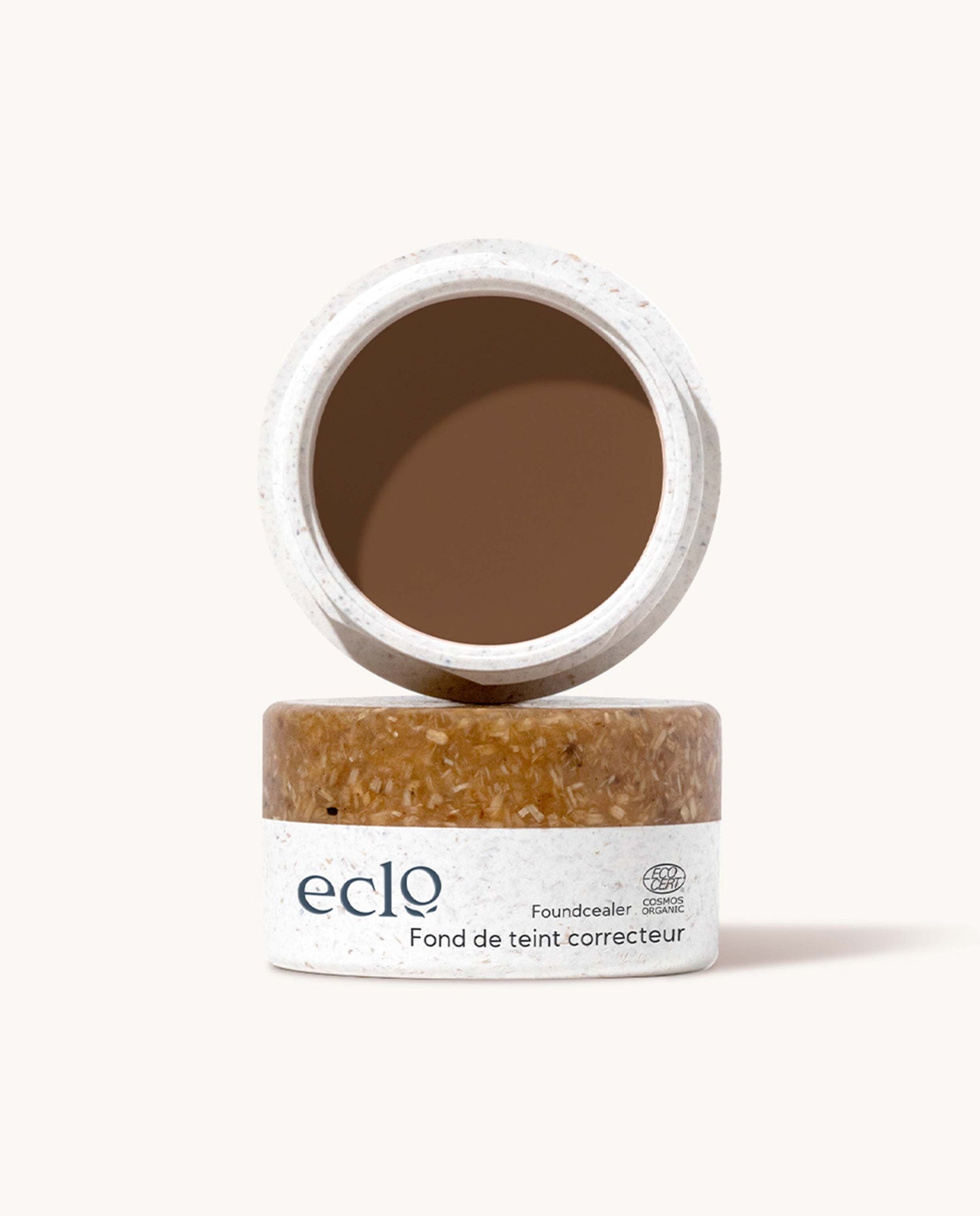 marché commun eclo beauté maquillage fond de teint correcteur naturel biologique Made in France zéro-déchet chocolat