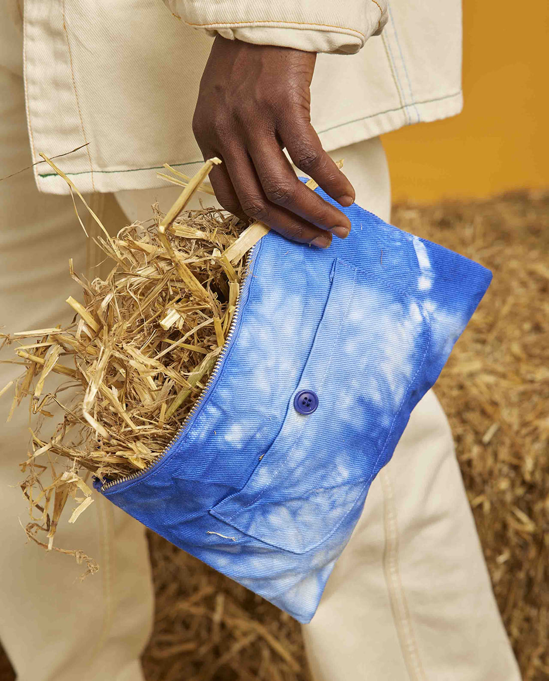 Pochette Tie and Dye en coton bio