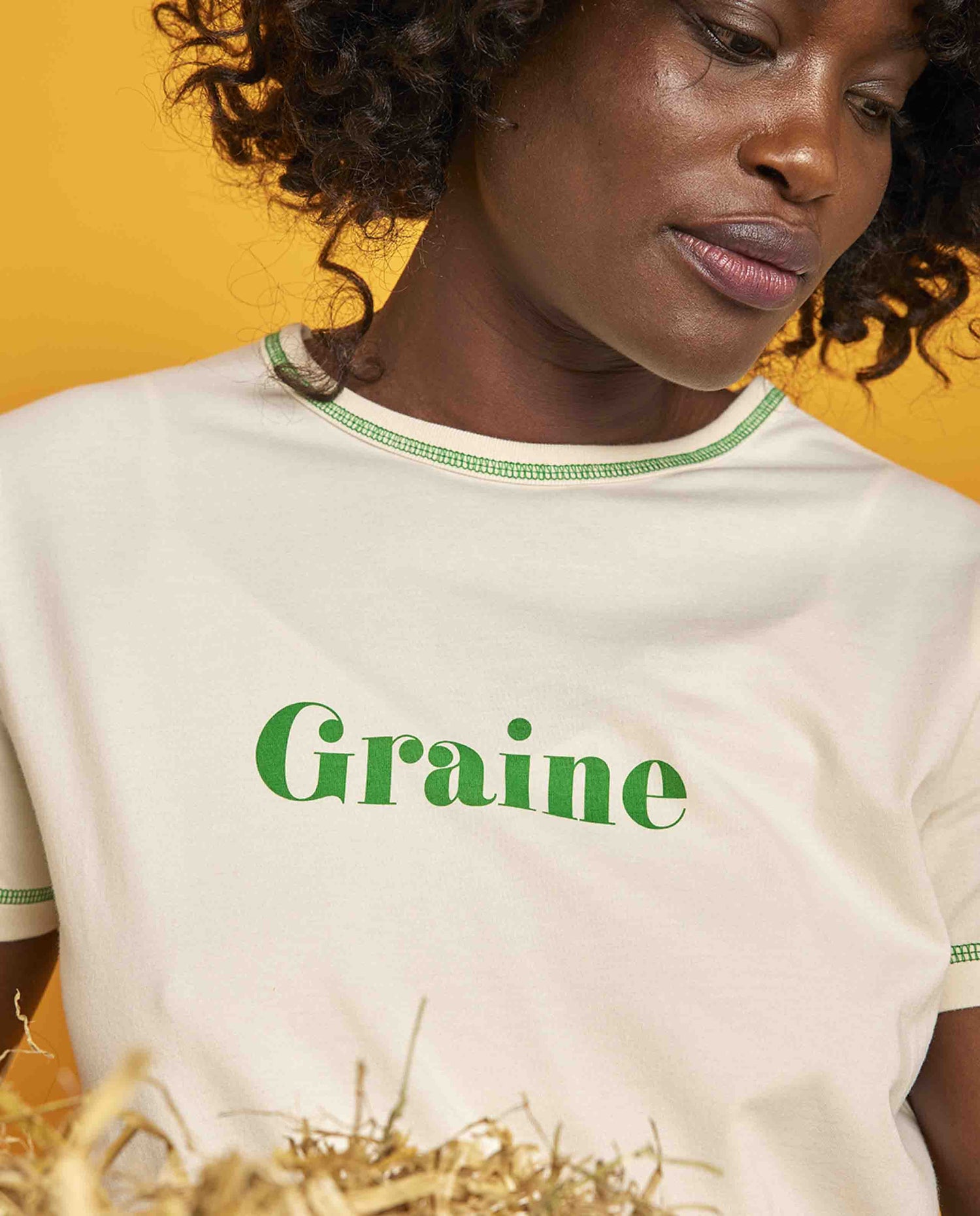 T-shirt imprimé en coton biologique