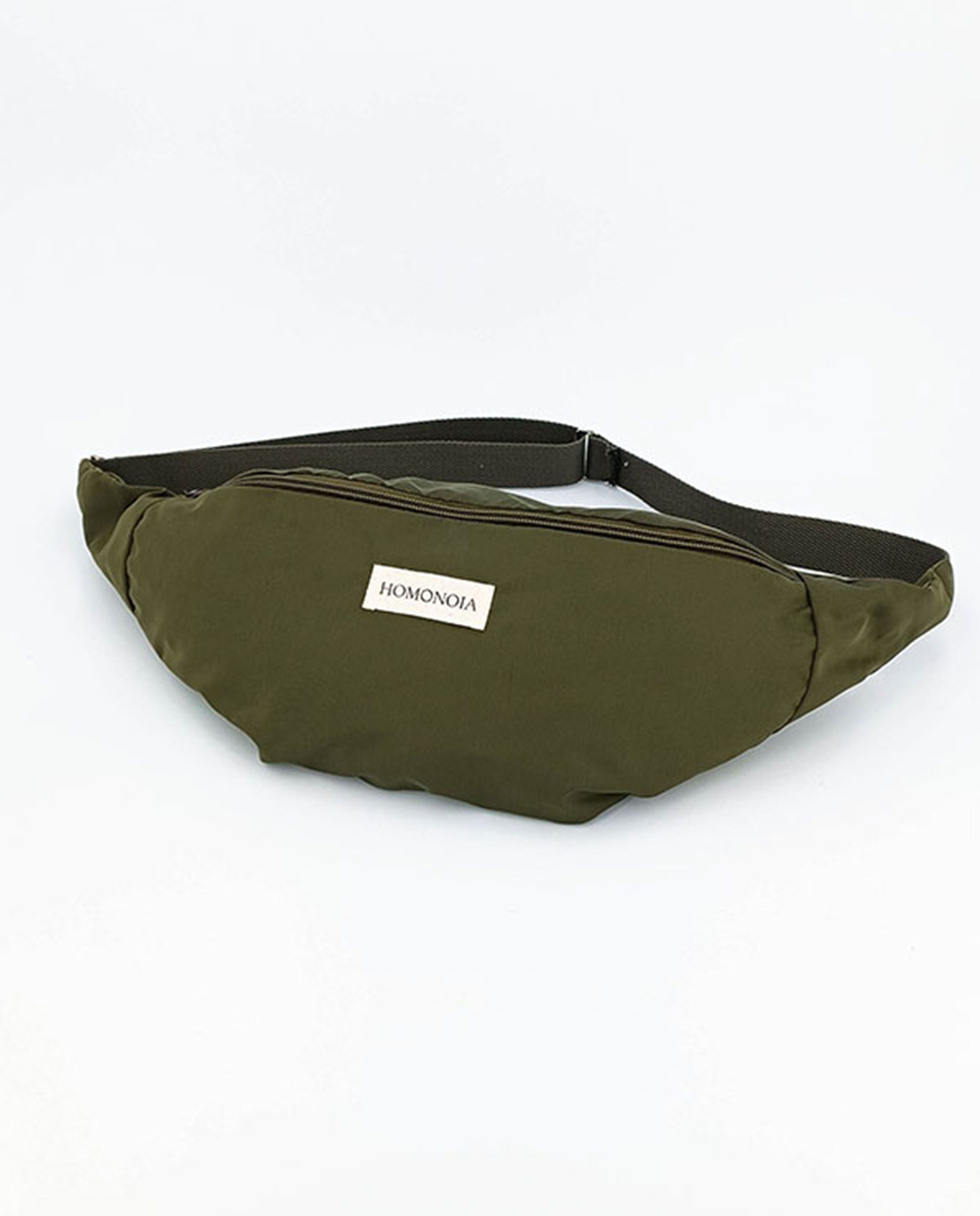 marché commun homonoia banane XL nylon upcyclé kaki éthique responsable