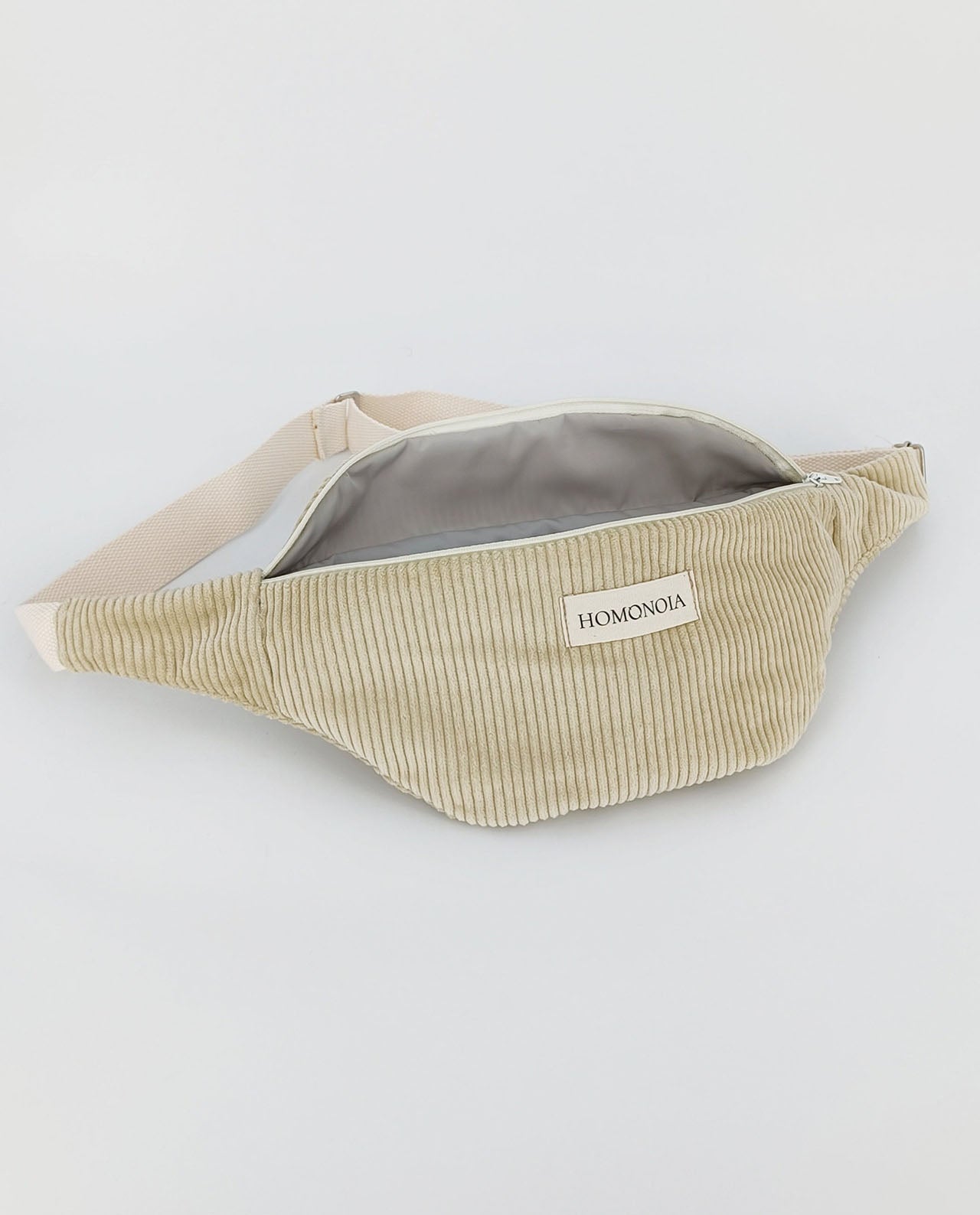 marché commun homonoia banane upcyclée velours côtelé beige