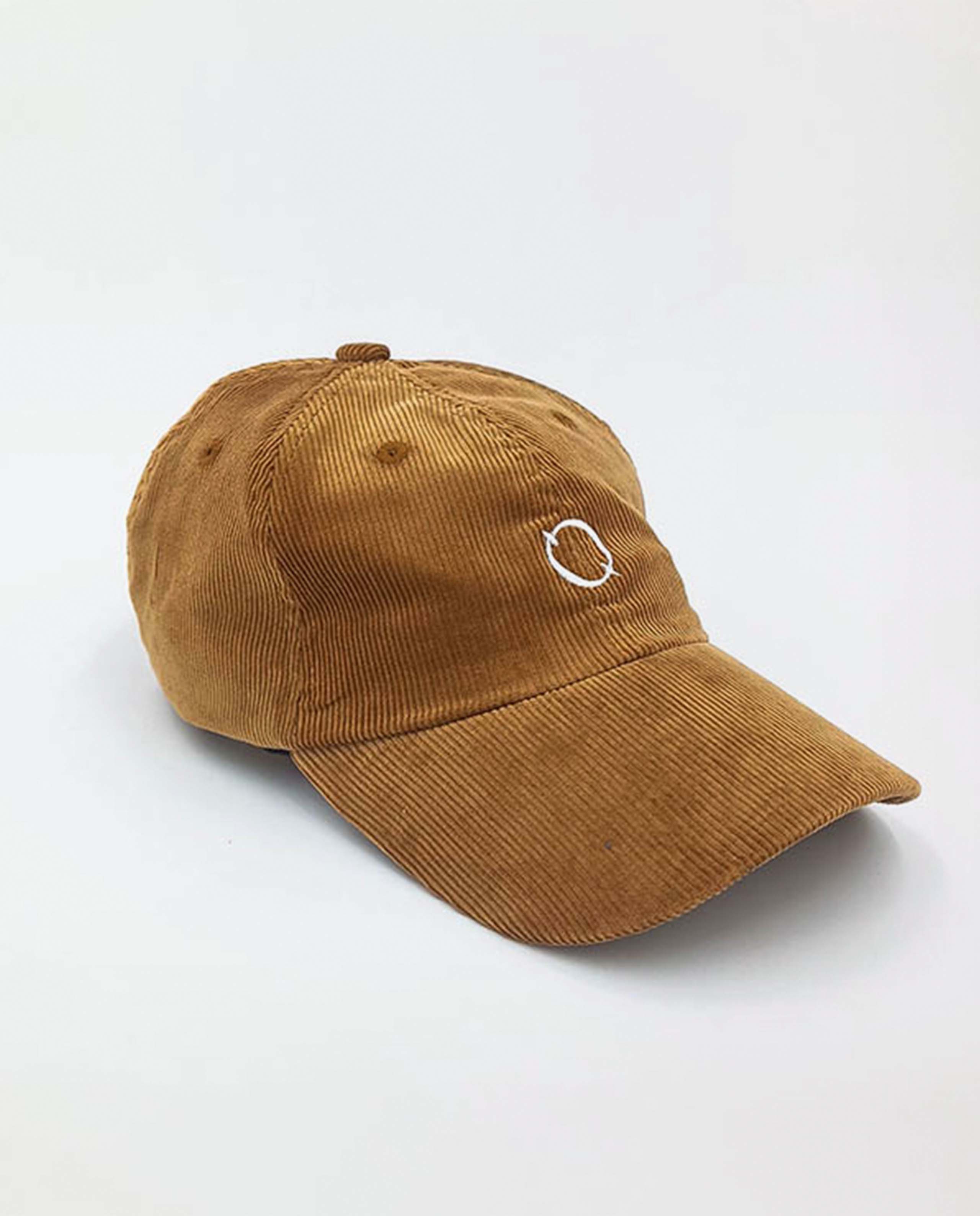 marché commun homonoia casquette velours cotele upcycle camel éthique