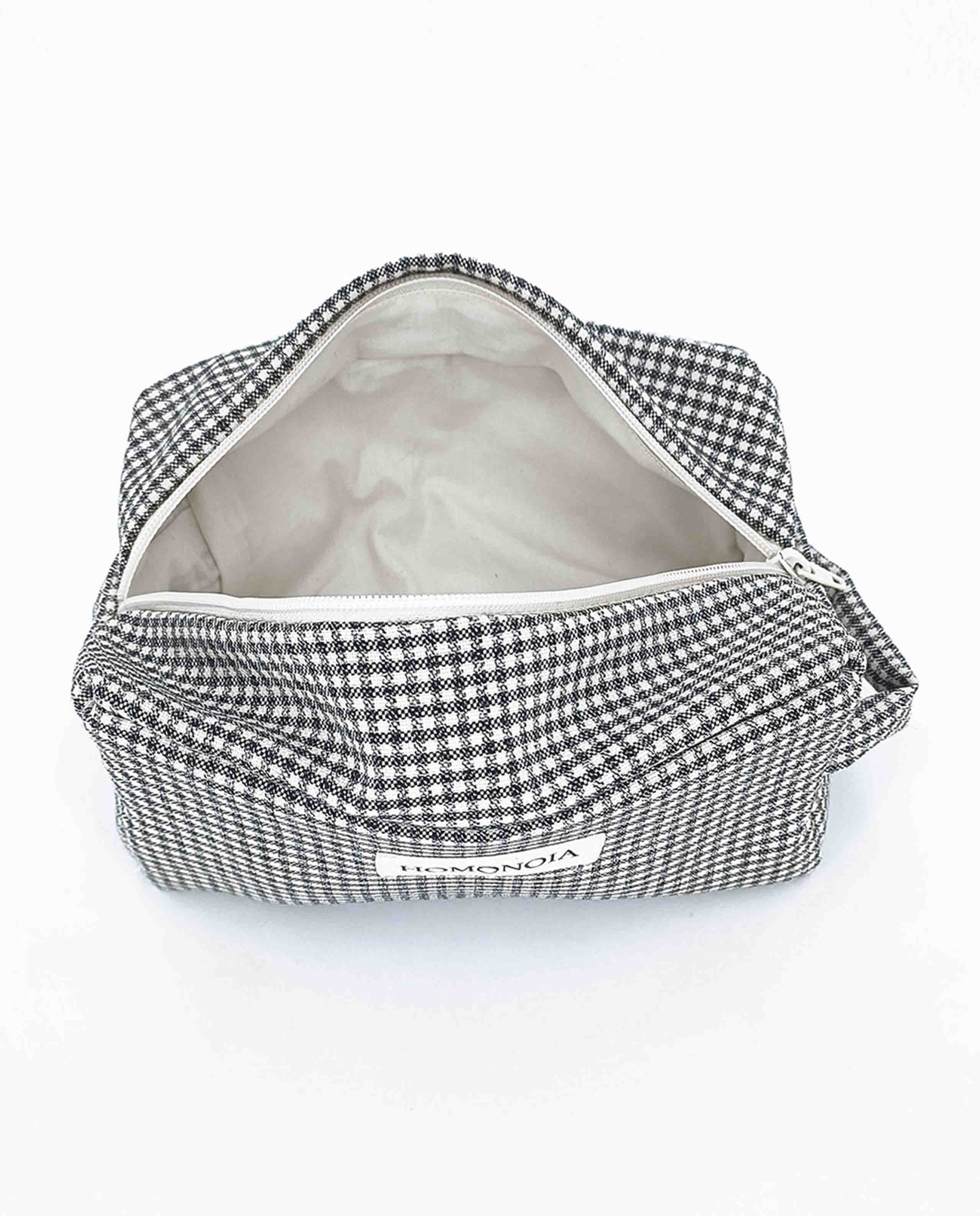 marché commun homonoia paris trousse de toilette éco-responsable éthique upcyclée vichy