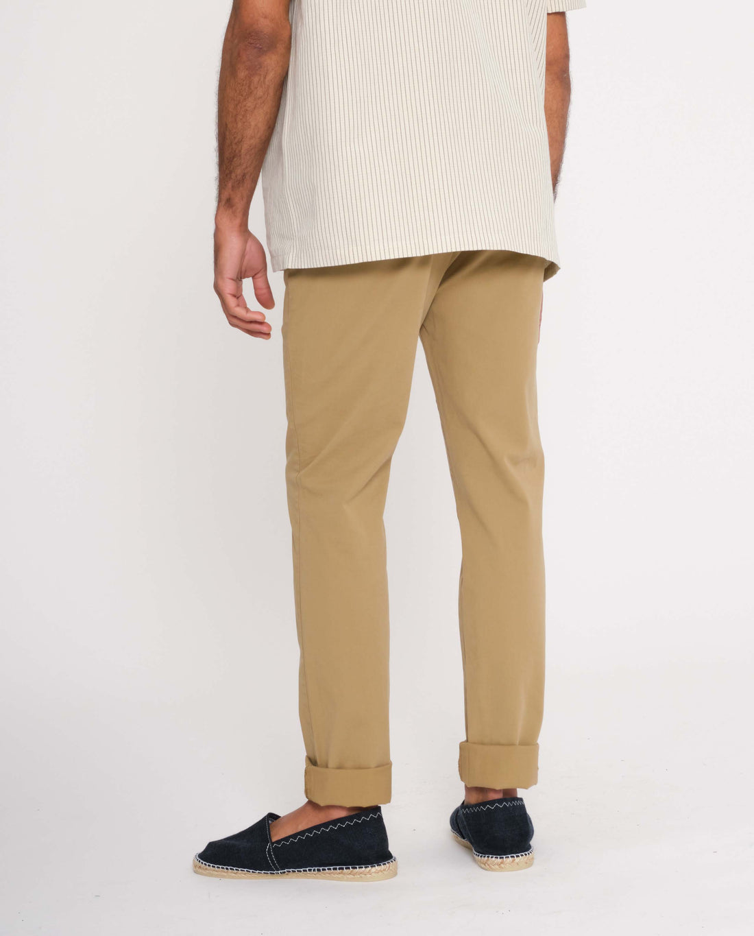 marché commun loreak mendian homme pantalon chino coton biologique beige