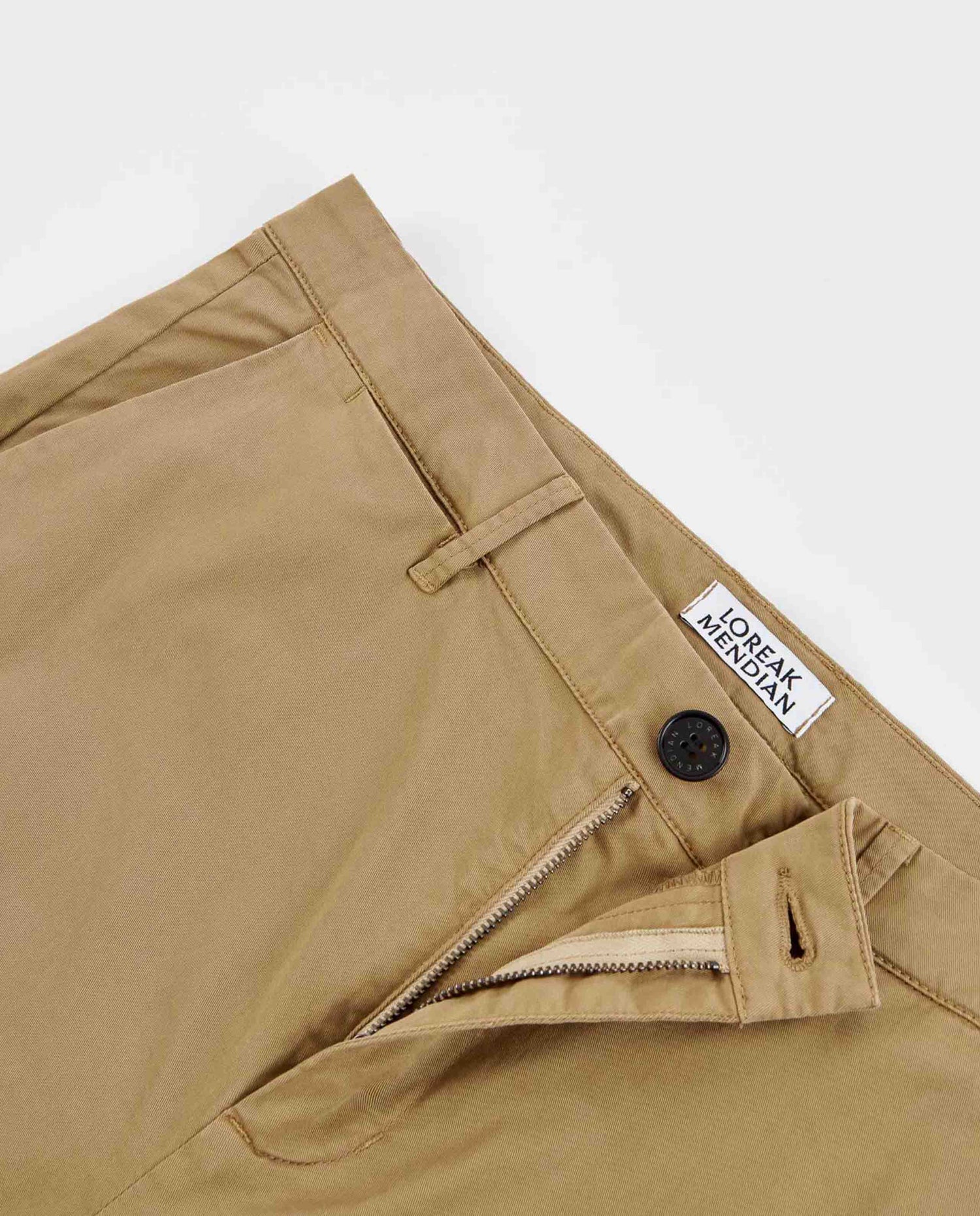 marché commun loreak mendian homme pantalon chino coton biologique beige