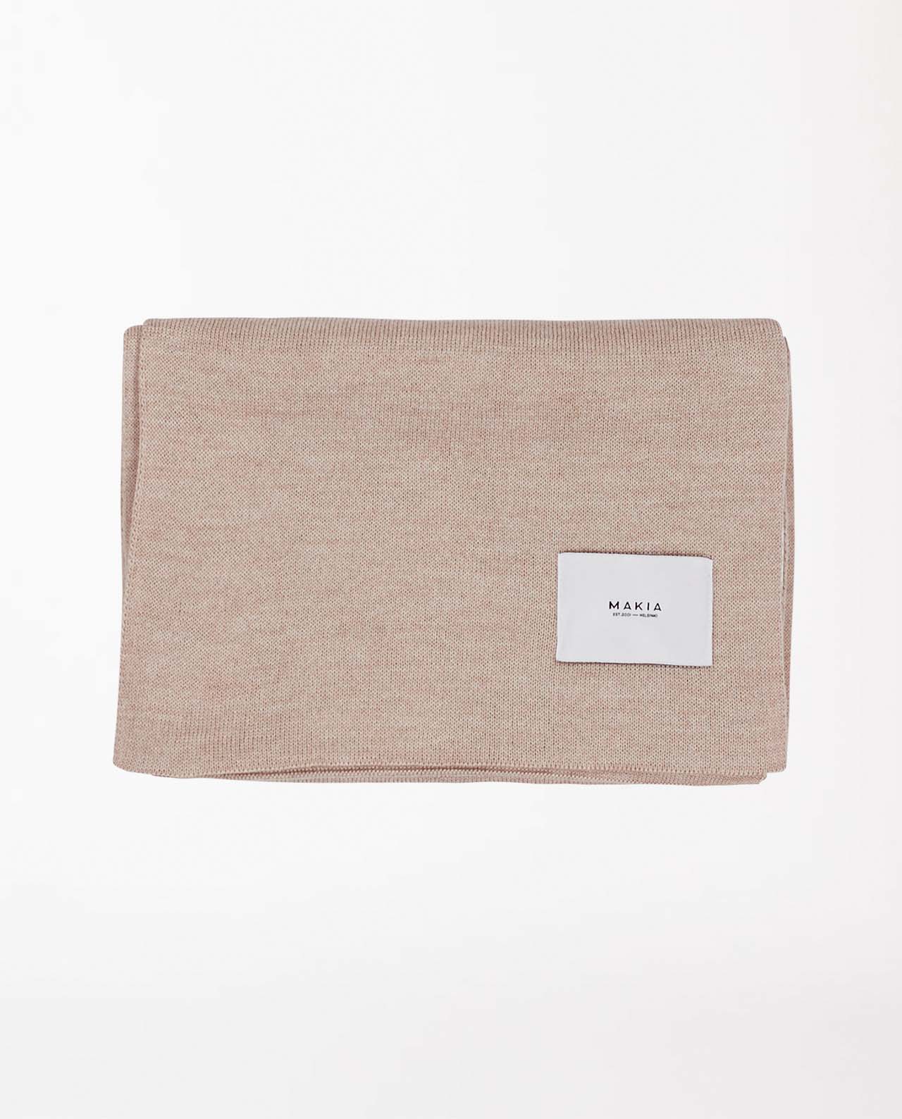 marché commun makia clothing écharpe laine mérinos extrafine éthique beige
