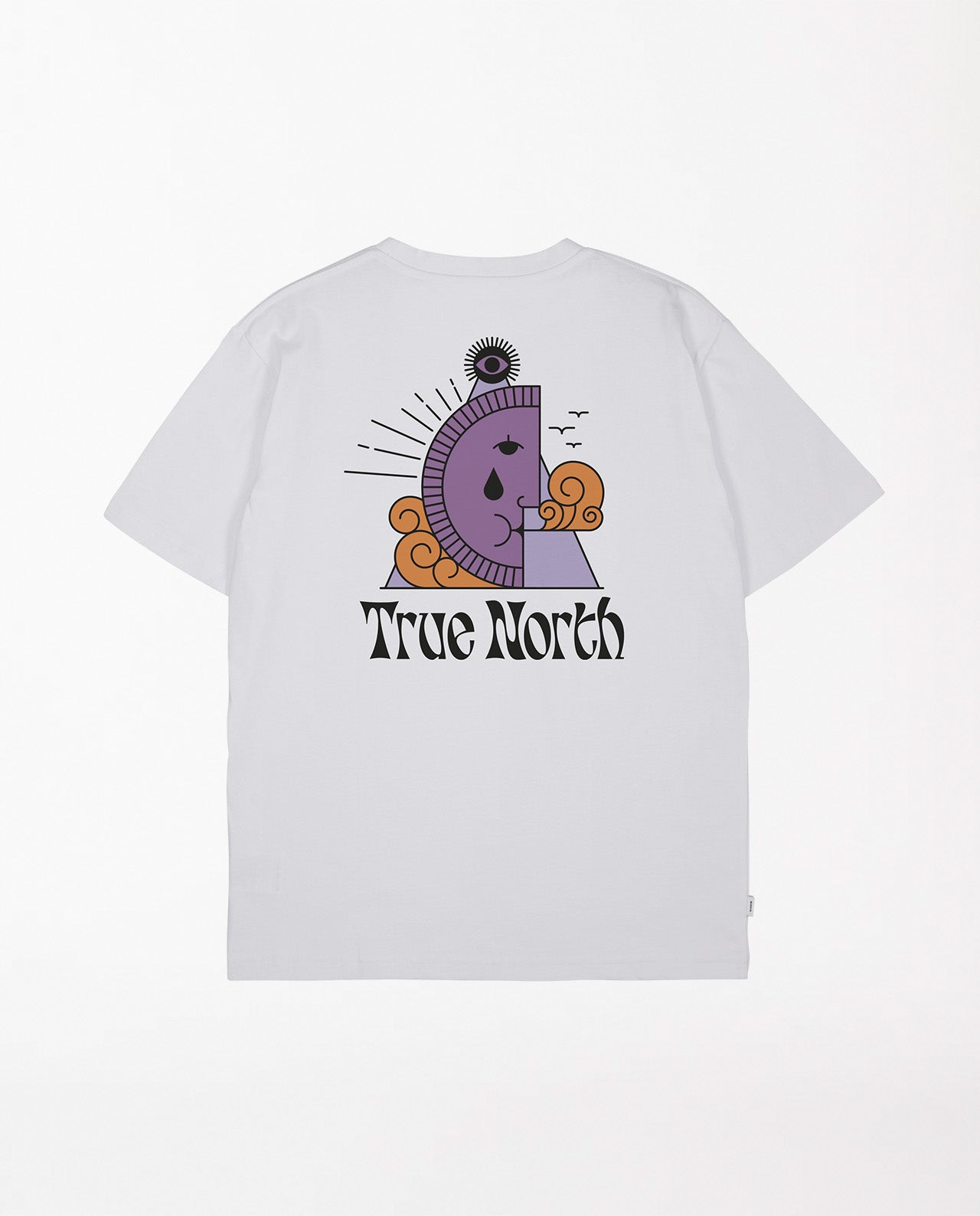 marché commun makia clothing t-shirt coton biologique imprimé blanc