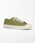 marché commun novesta chaussures baskets toile coton biologique caoutchouc naturel vert militaire