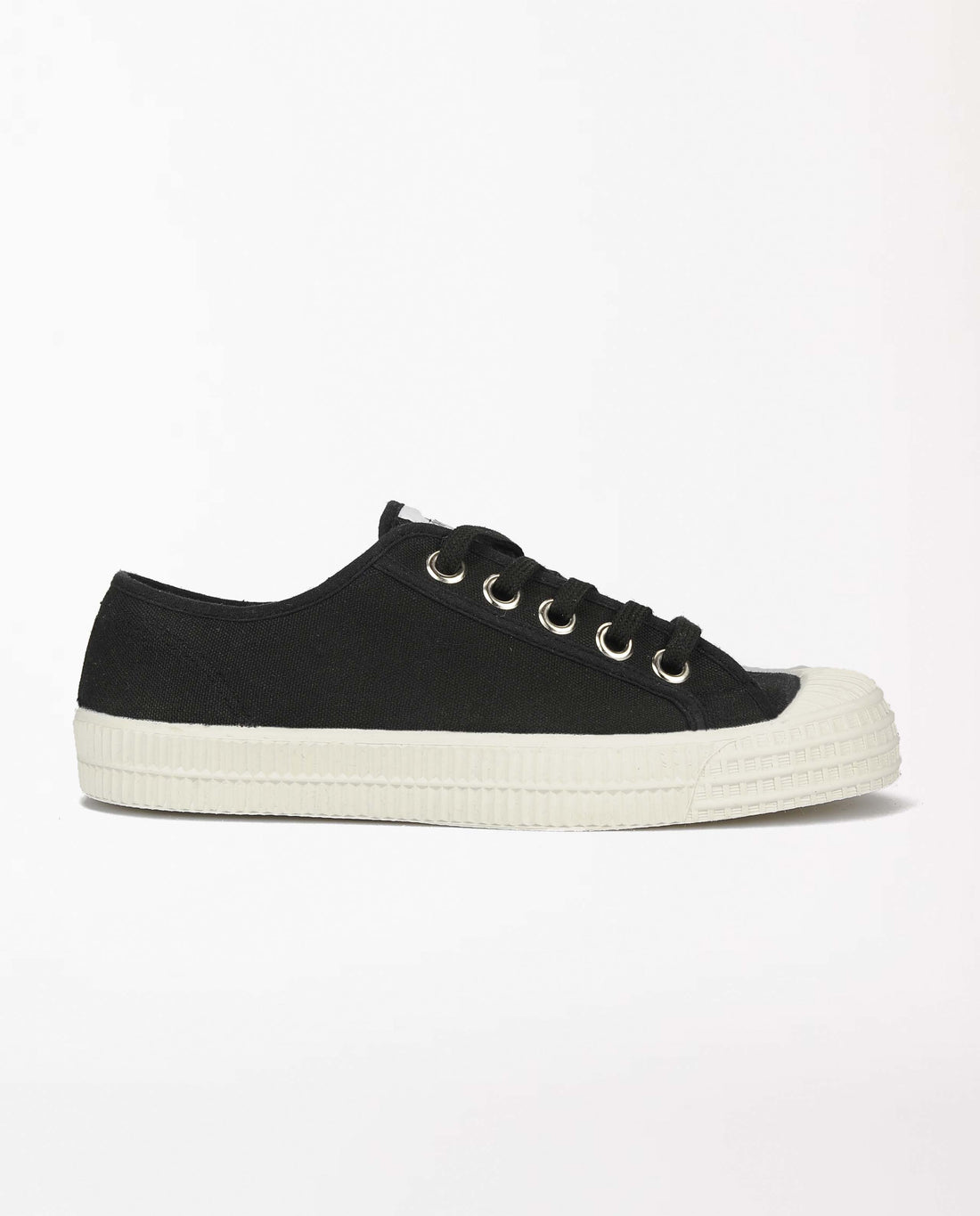 marché commun novesta chaussures baskets toile coton biologique caoutchouc naturel noir