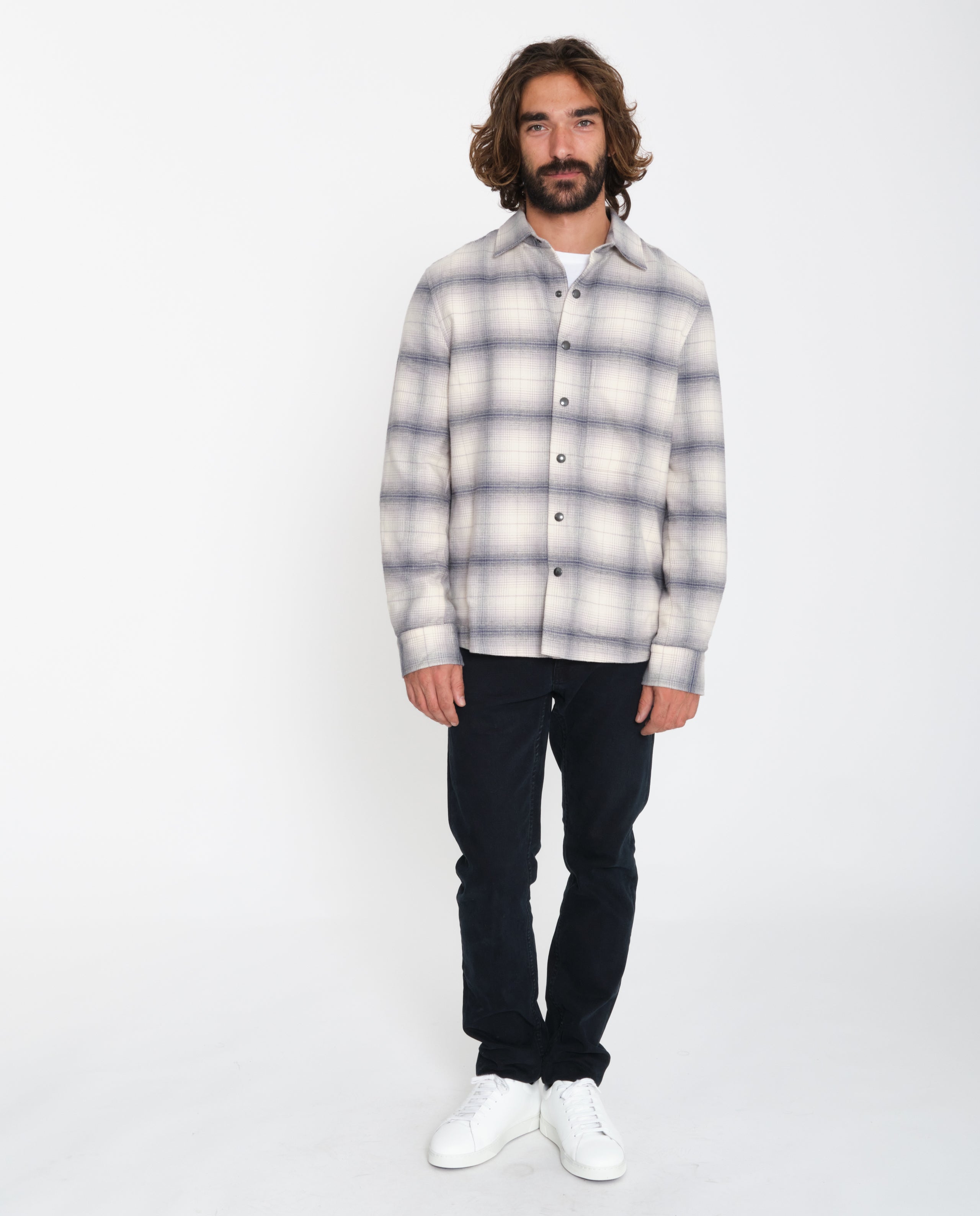 marché commun noyoco chemise leno artic carreaux coton biologique eco-responsable