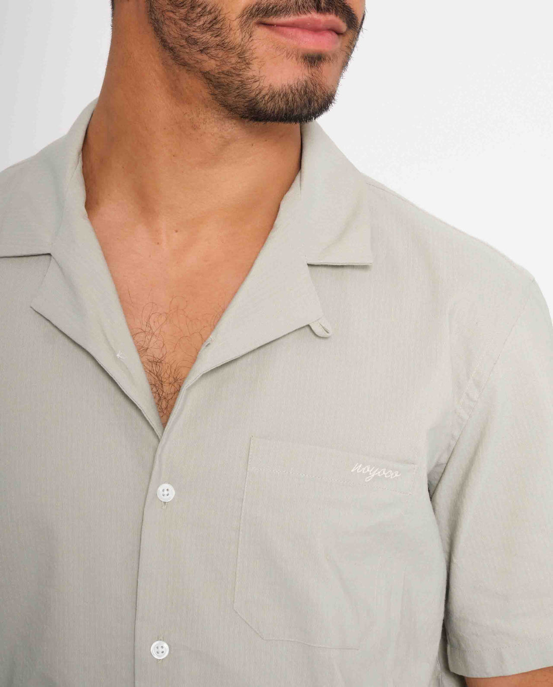 Chemisette en coton upcyclé