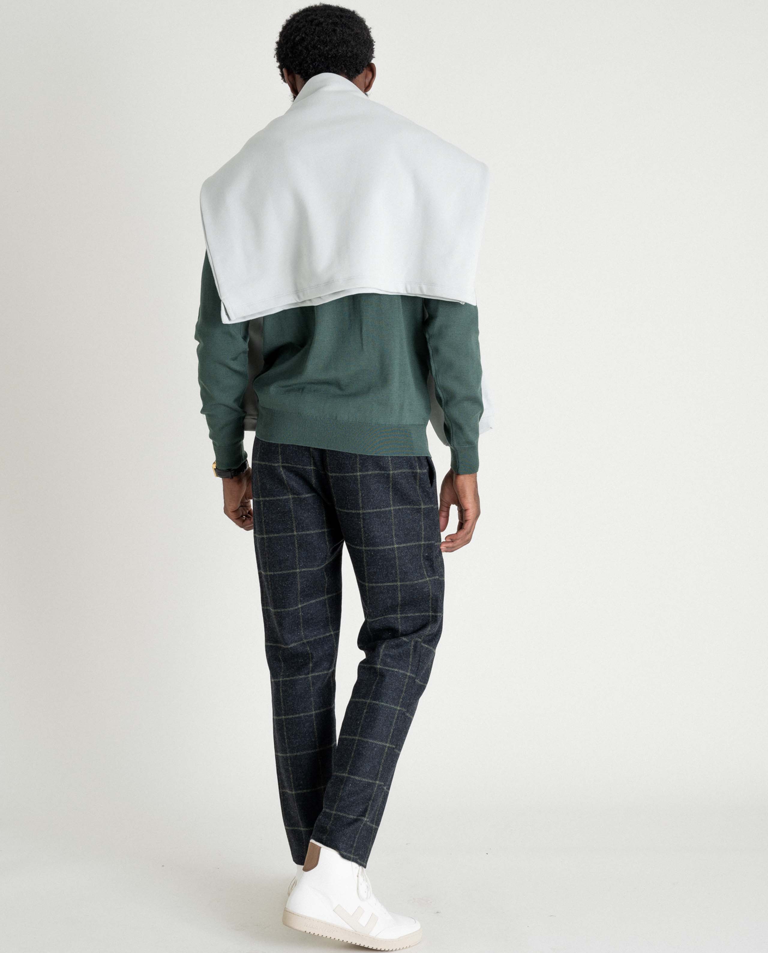 marché commun noyoco pantalon sienna checks laine éco-responsable homme