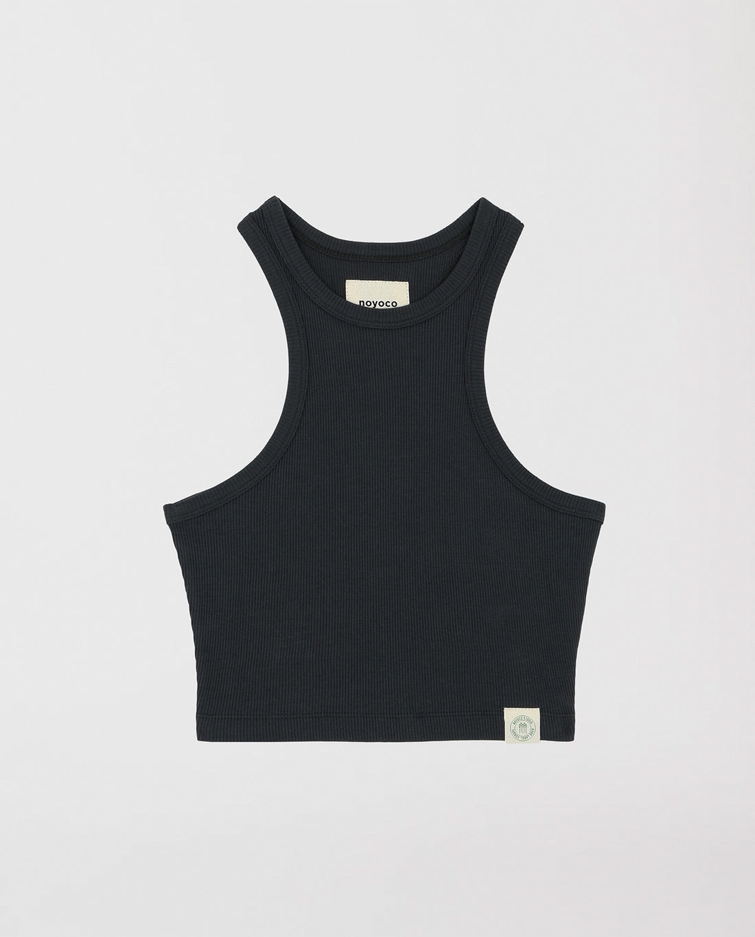 marché commun noyoco tank top mia coton biologique anthracite