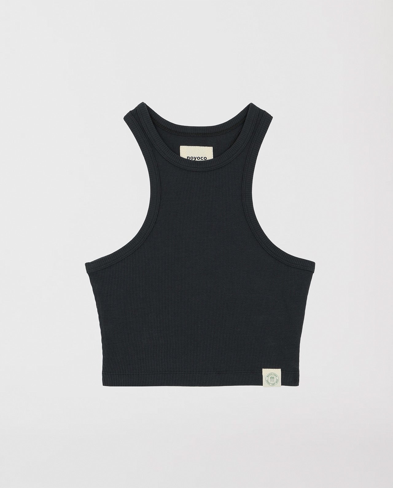 marché commun noyoco tank top mia coton biologique anthracite