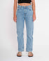 marché commun nudie jeans femme jean coton biologique lofty lo light vintage bleu clair