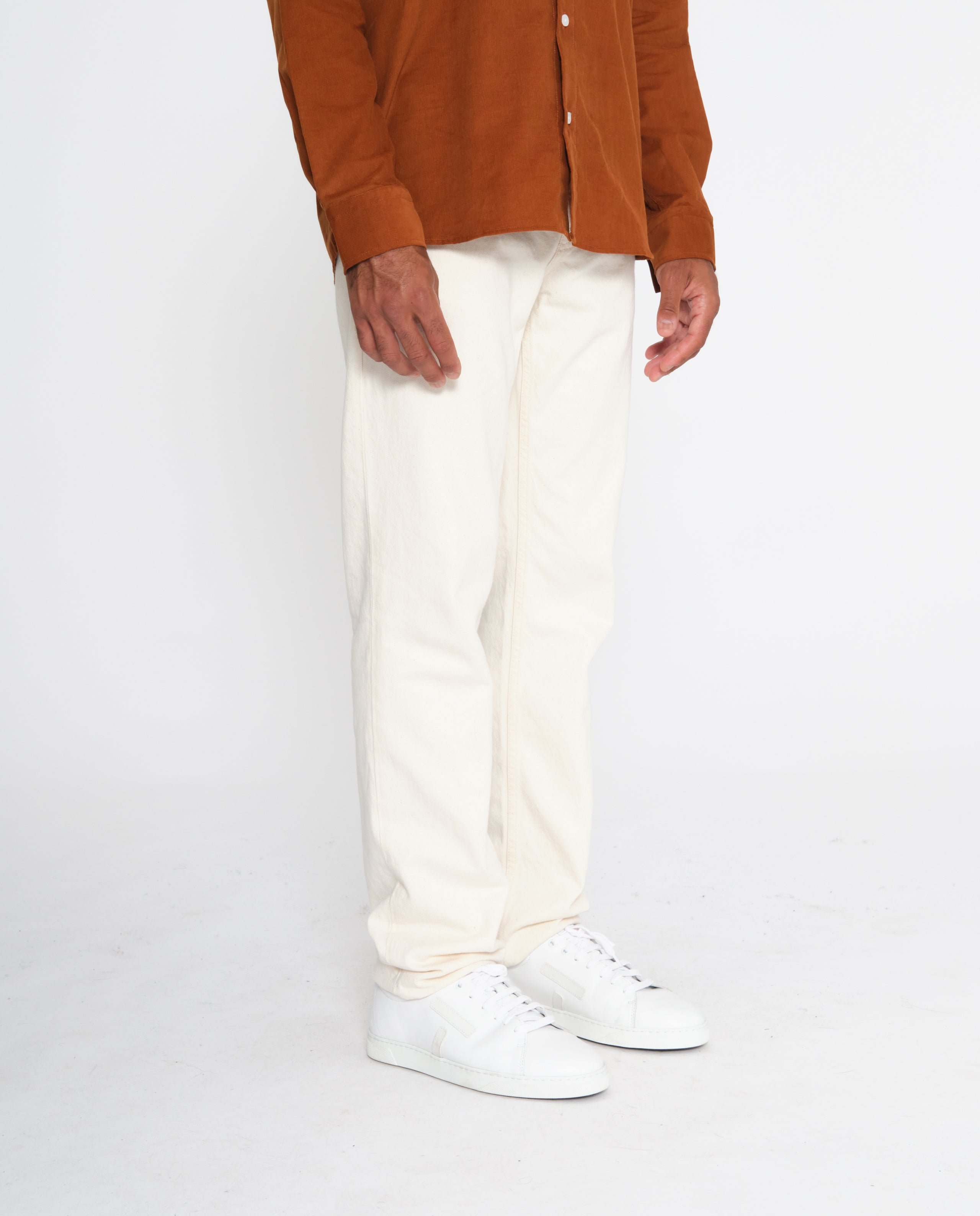 marché commun nudie jeans gritty jackson soft cream homme éco-responsable