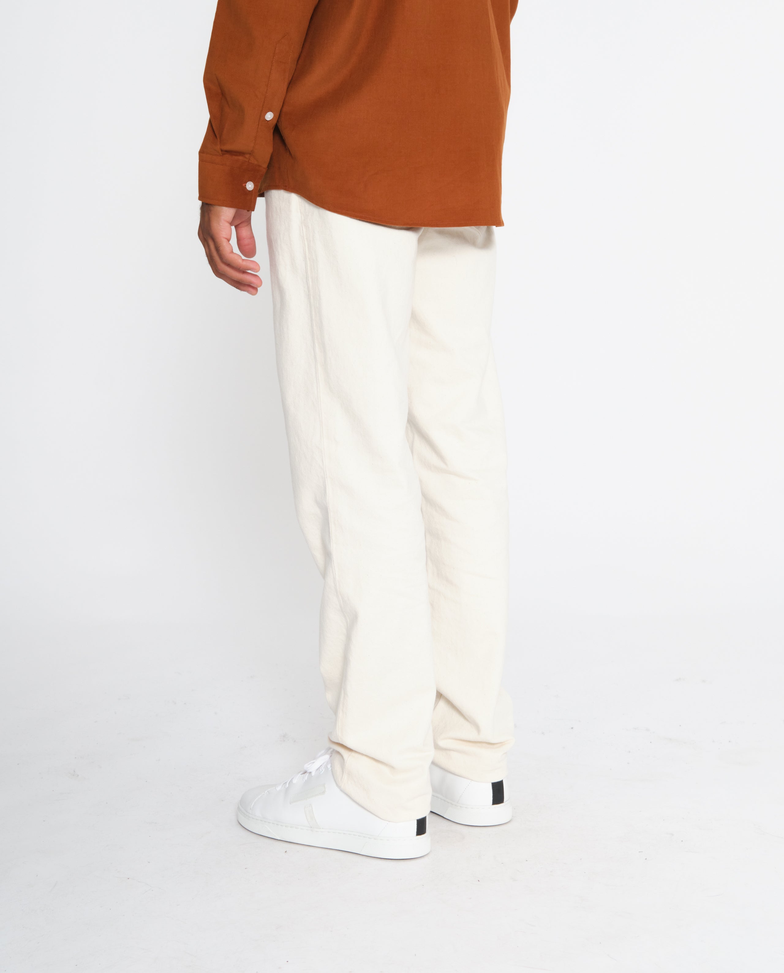 marché commun nudie jeans gritty jackson soft cream homme éco-responsable