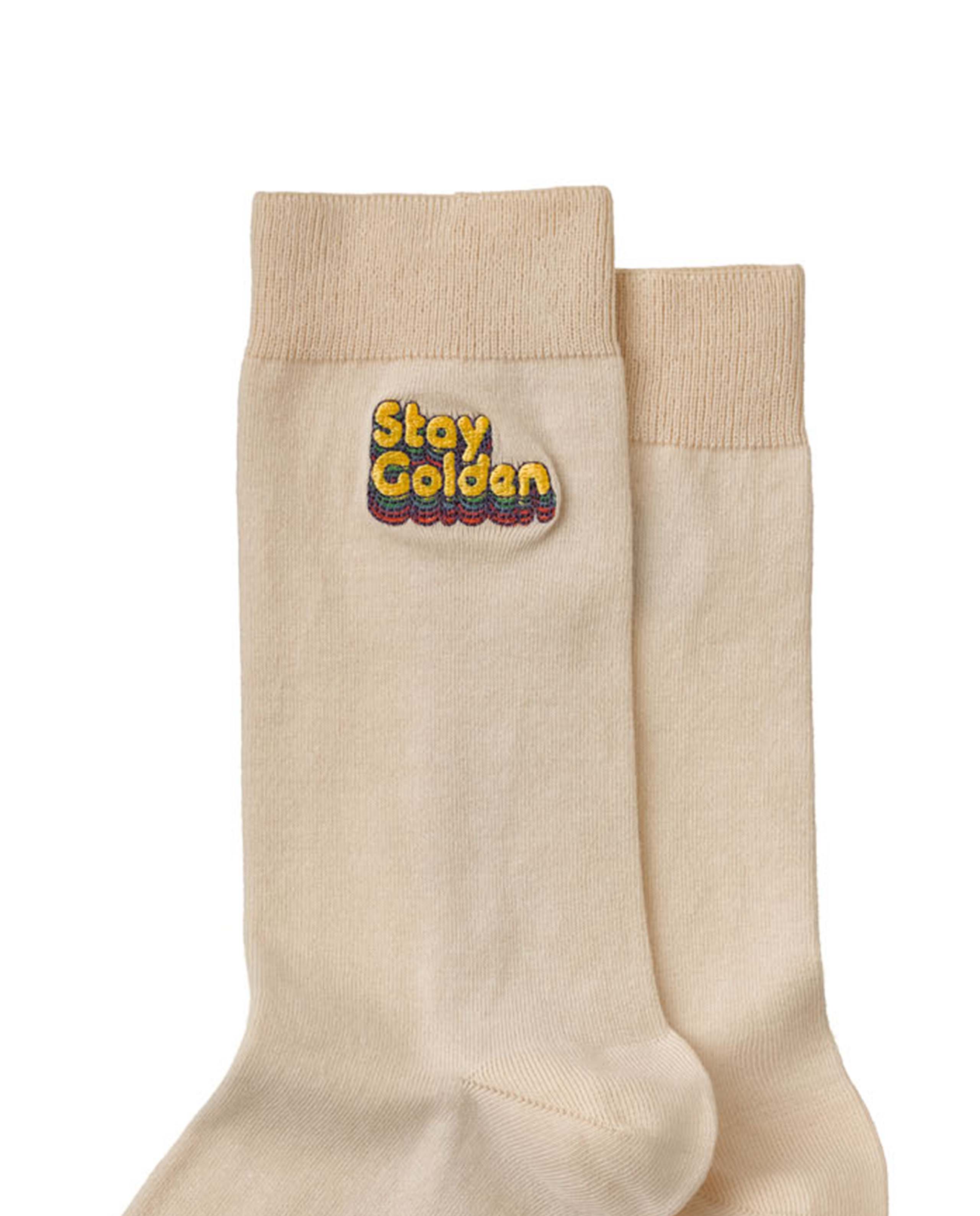 Chaussettes Stay Golden en coton bio