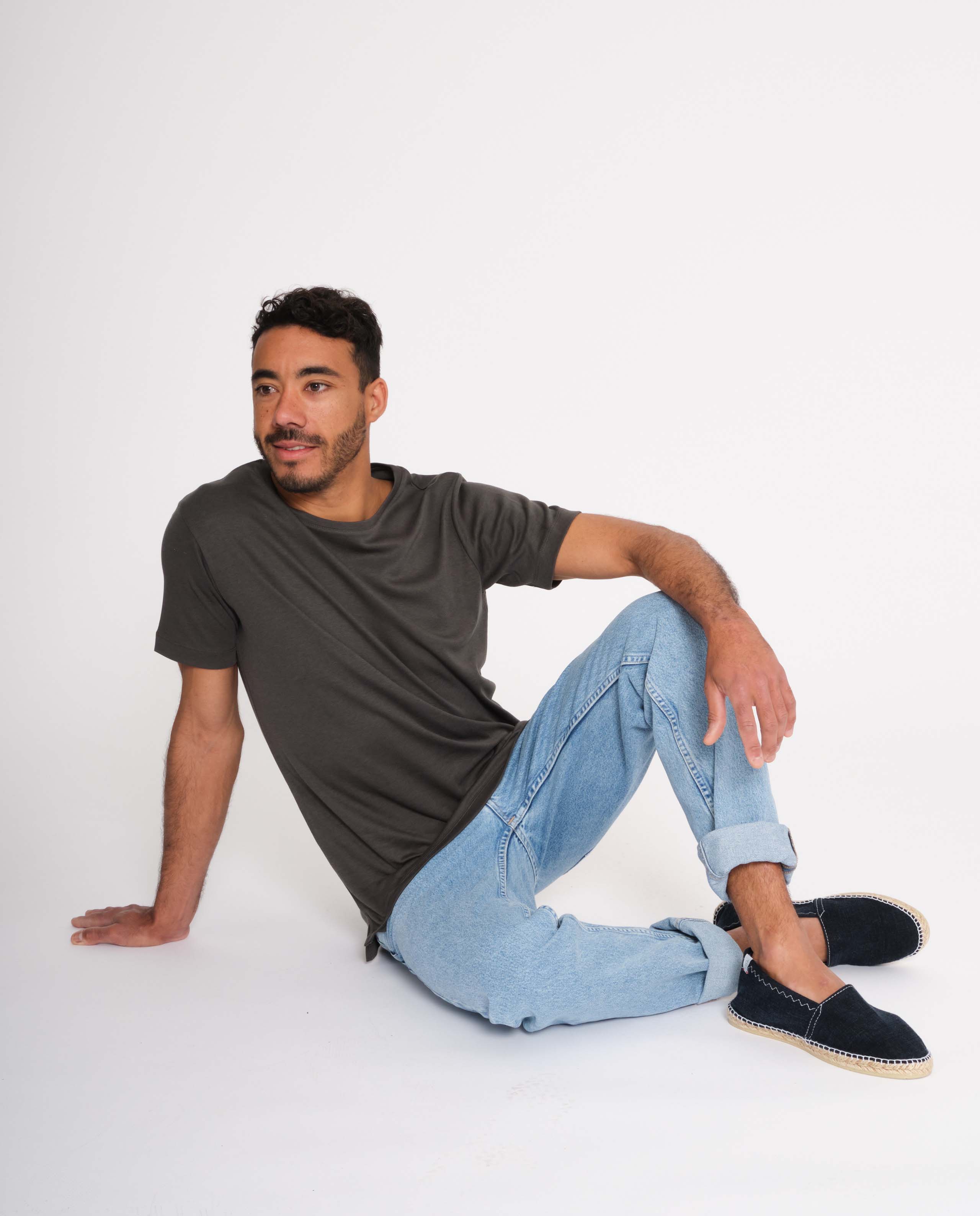 marché commun nudie jean homme denim coton recyclé gritty jackson sunny blue bleu clair
