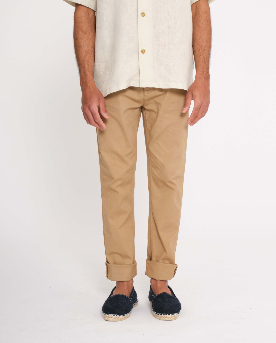 Pantalon chino en coton bio