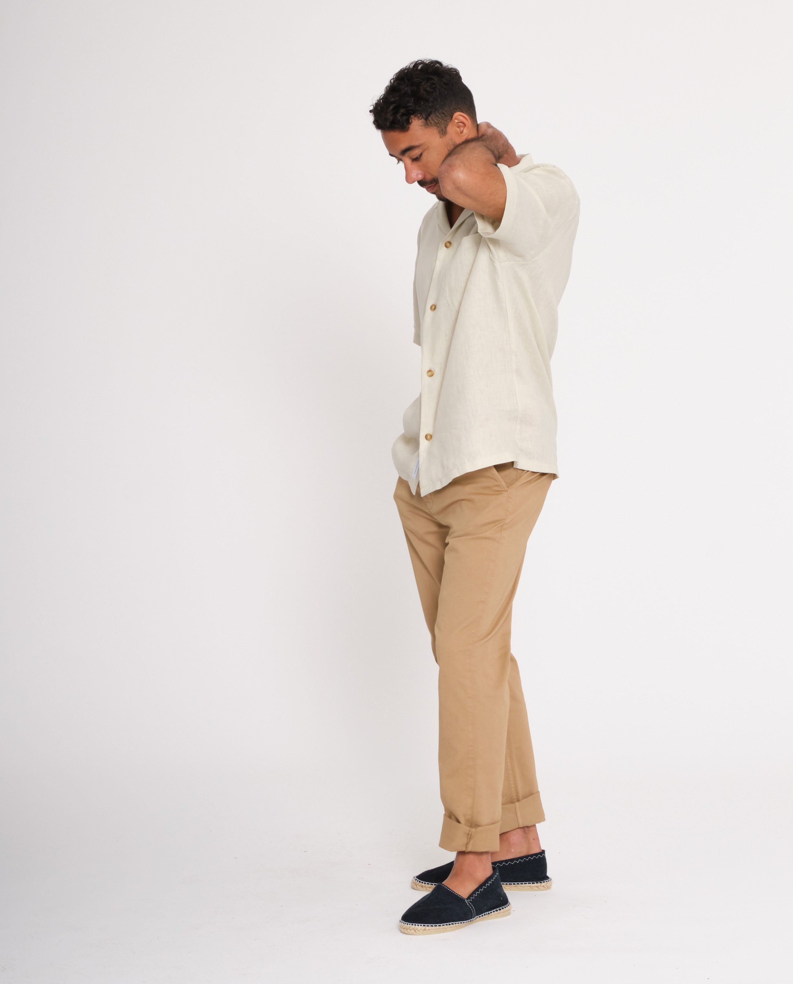 Pantalon chino en coton bio