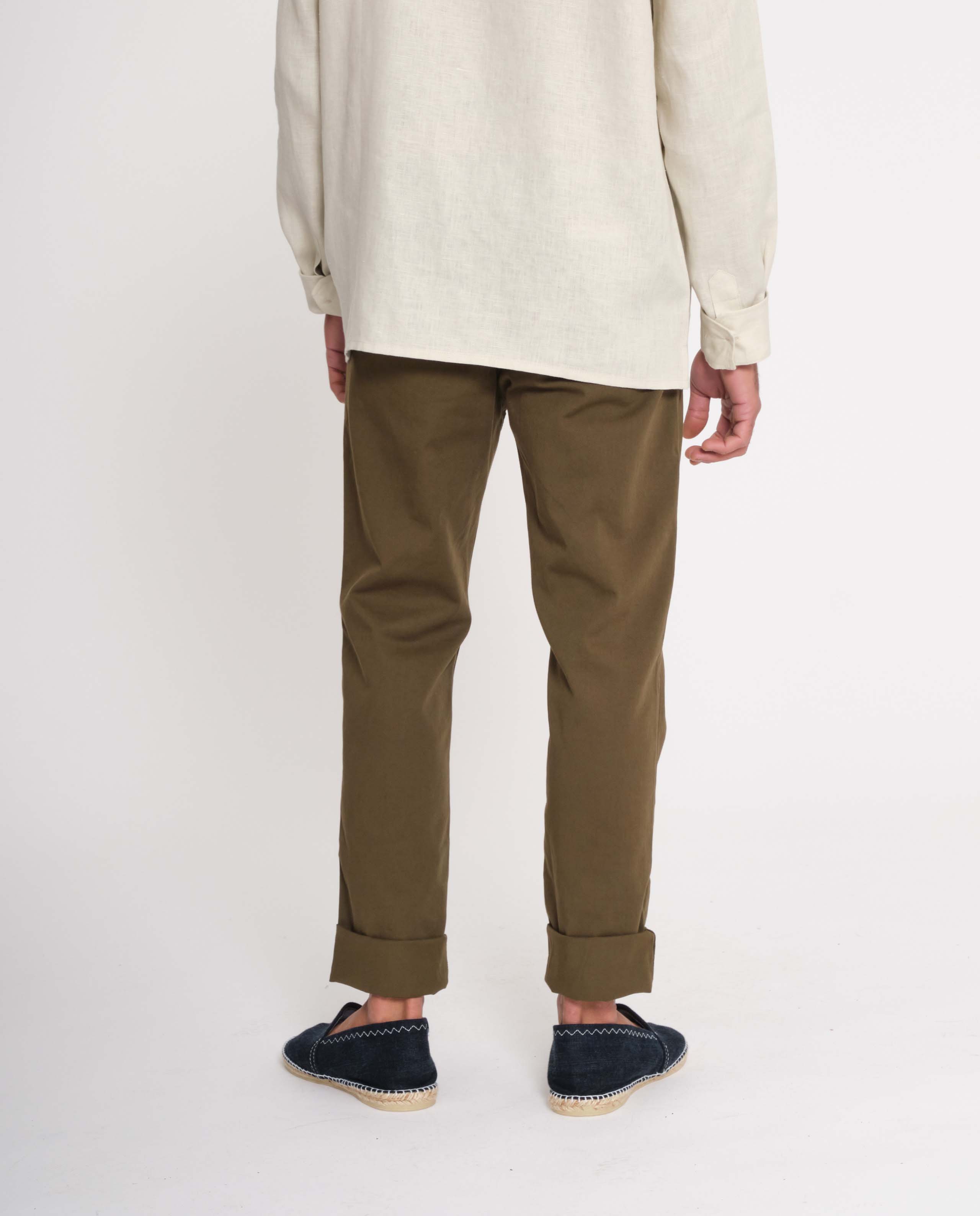 Pantalon chino en coton bio